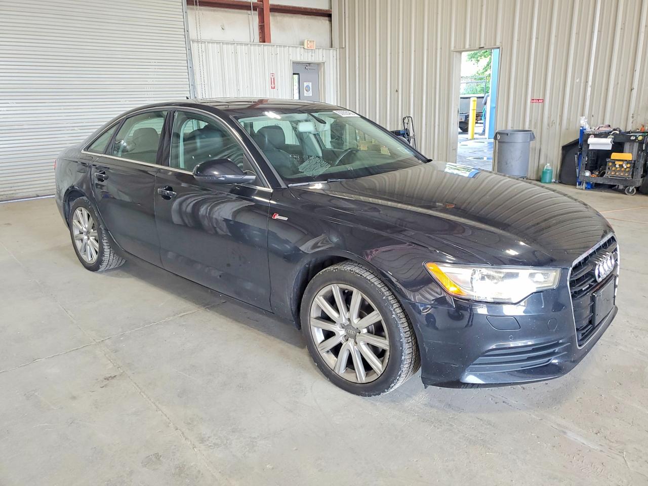 2013 Audi A6 Premium Plus Black vin: WAUGFAFC3DN034511