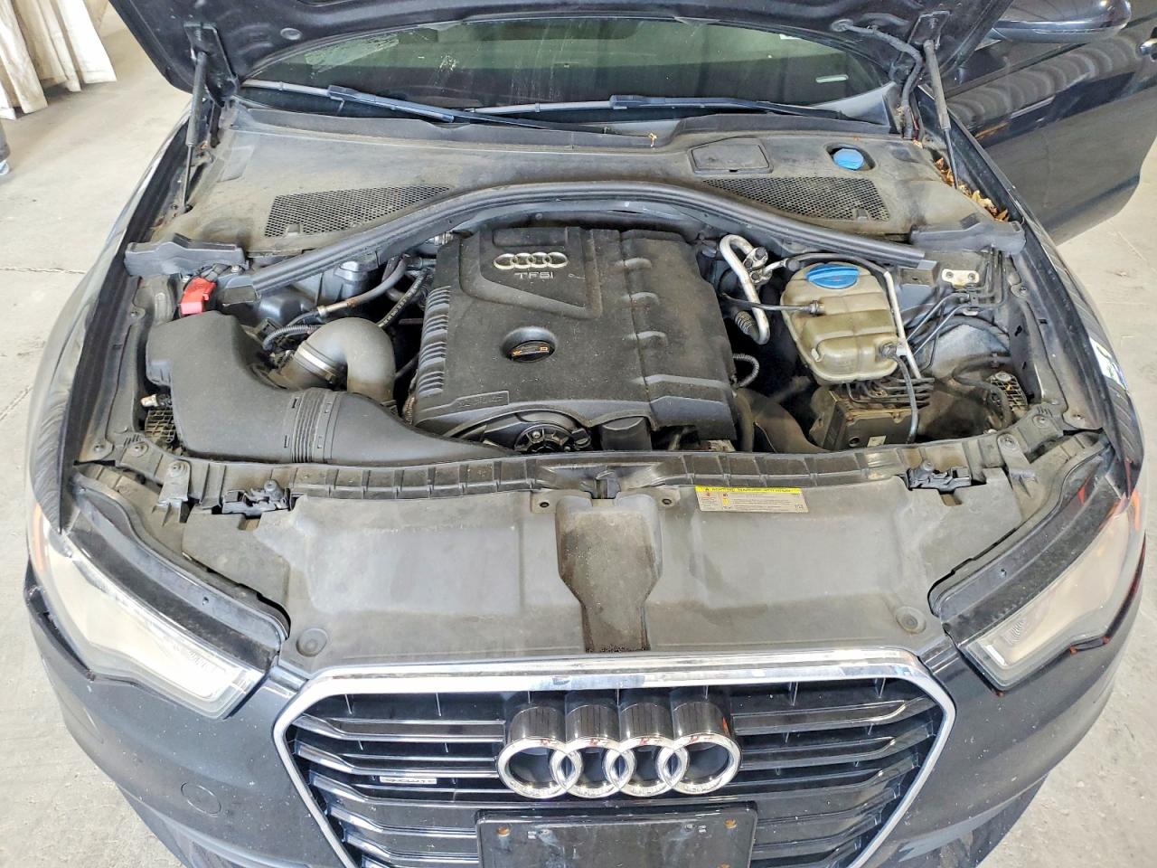 2013 Audi A6 Premium Plus Black vin: WAUGFAFC3DN034511