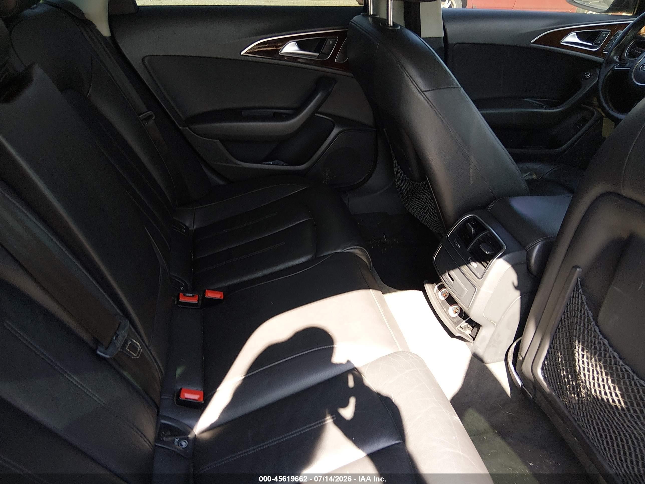 2013 Audi A6 2.0t Premium Black vin: WAUGFAFC3DN060753
