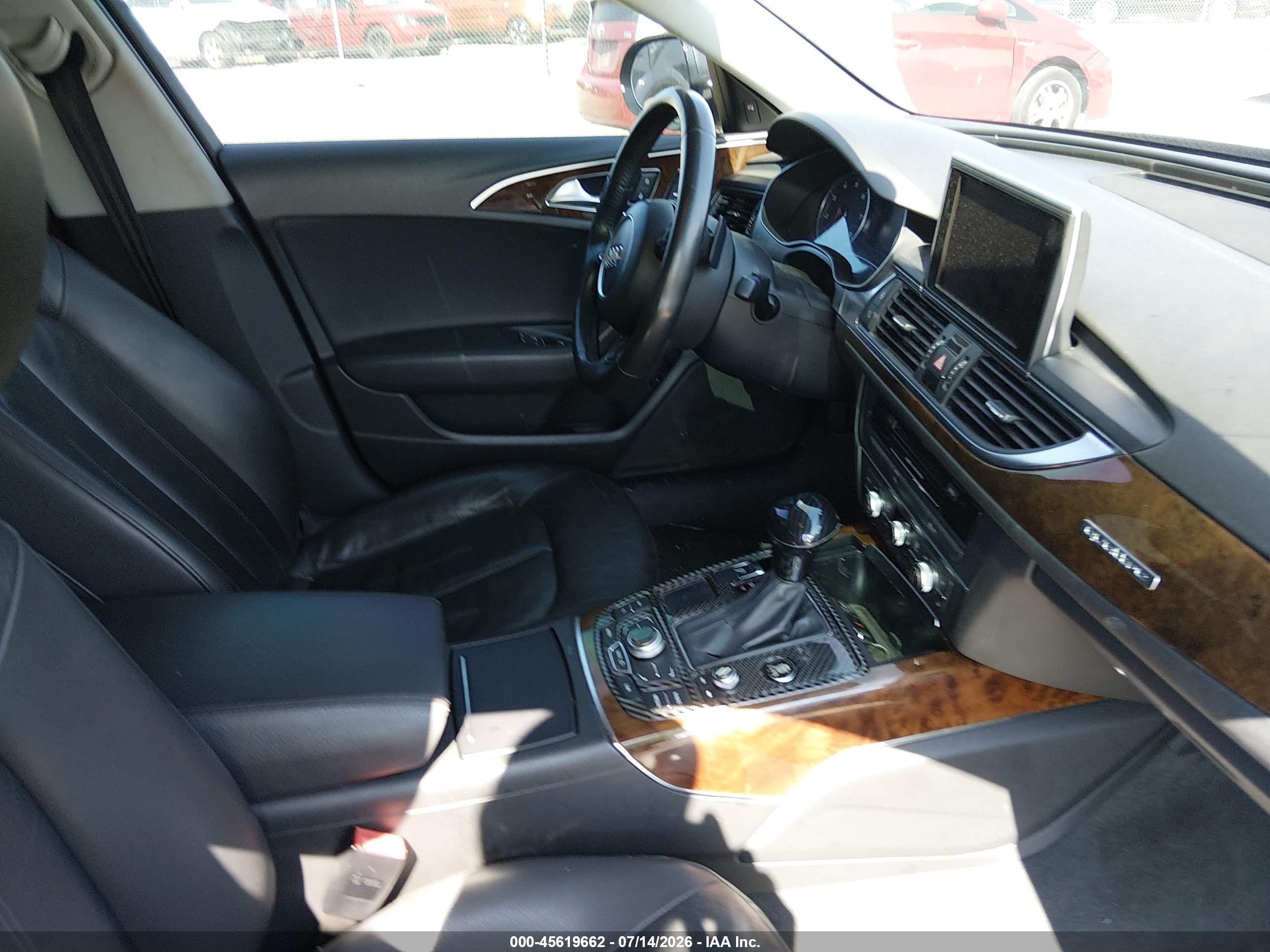 2013 Audi A6 2.0t Premium Black vin: WAUGFAFC3DN060753