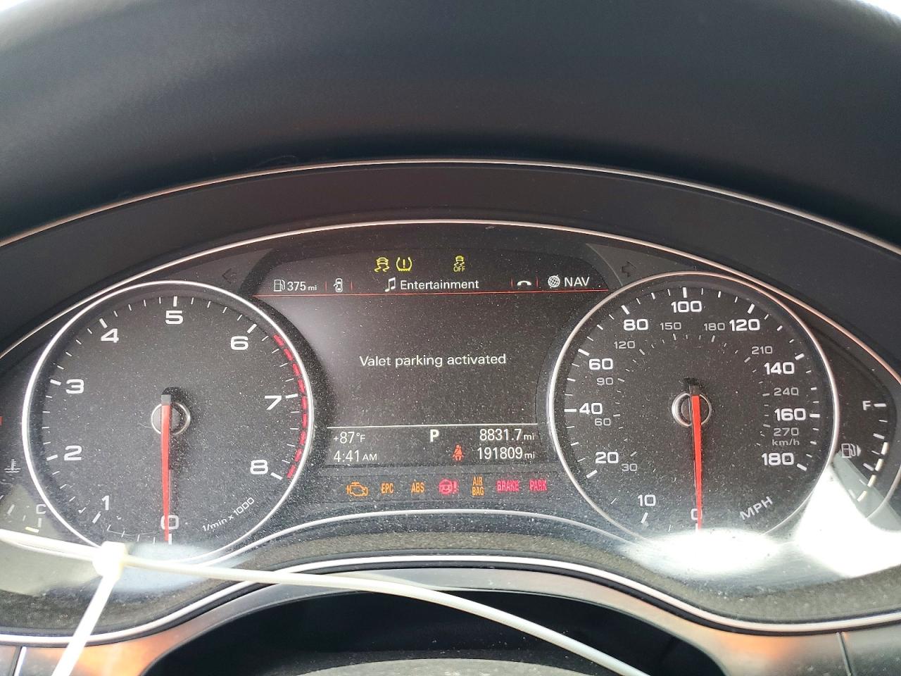 2013 Audi A6 Premium Plus White vin: WAUGFAFC3DN068559