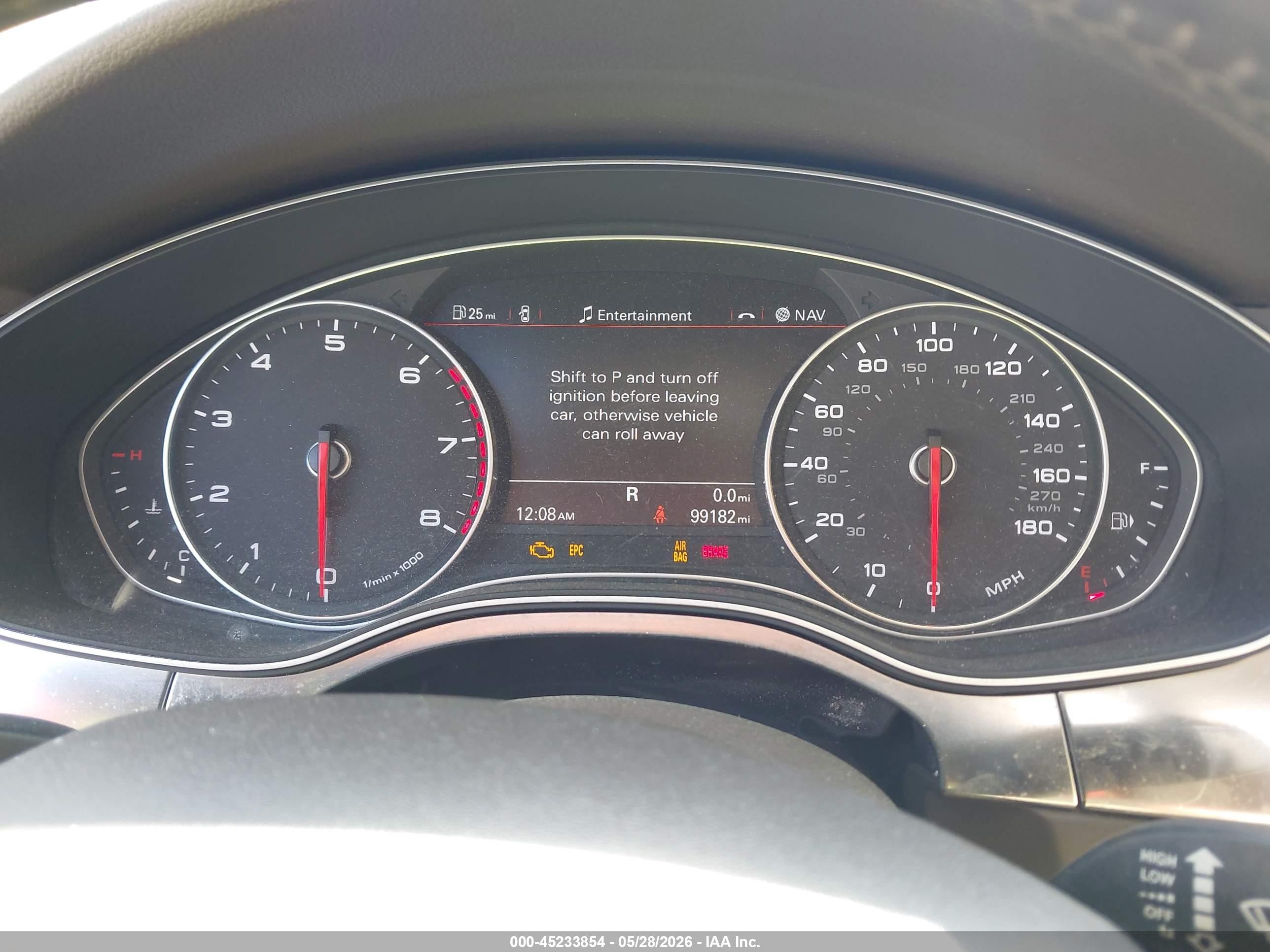 2013 Audi A6 2.0t Premium White vin: WAUGFAFC3DN080680