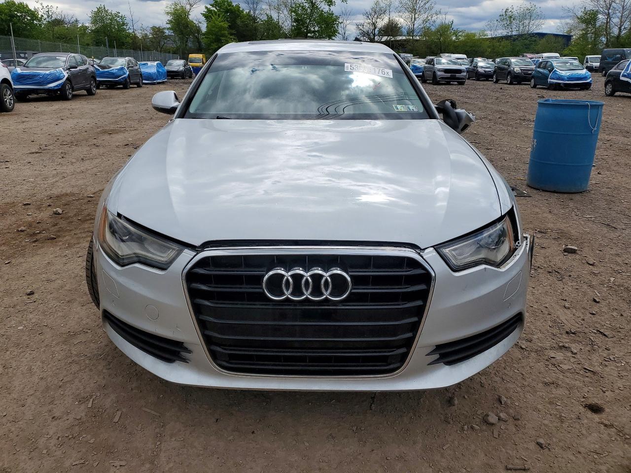 2015 Audi A6 Premium Plus Silver vin: WAUGFAFC3FN006467