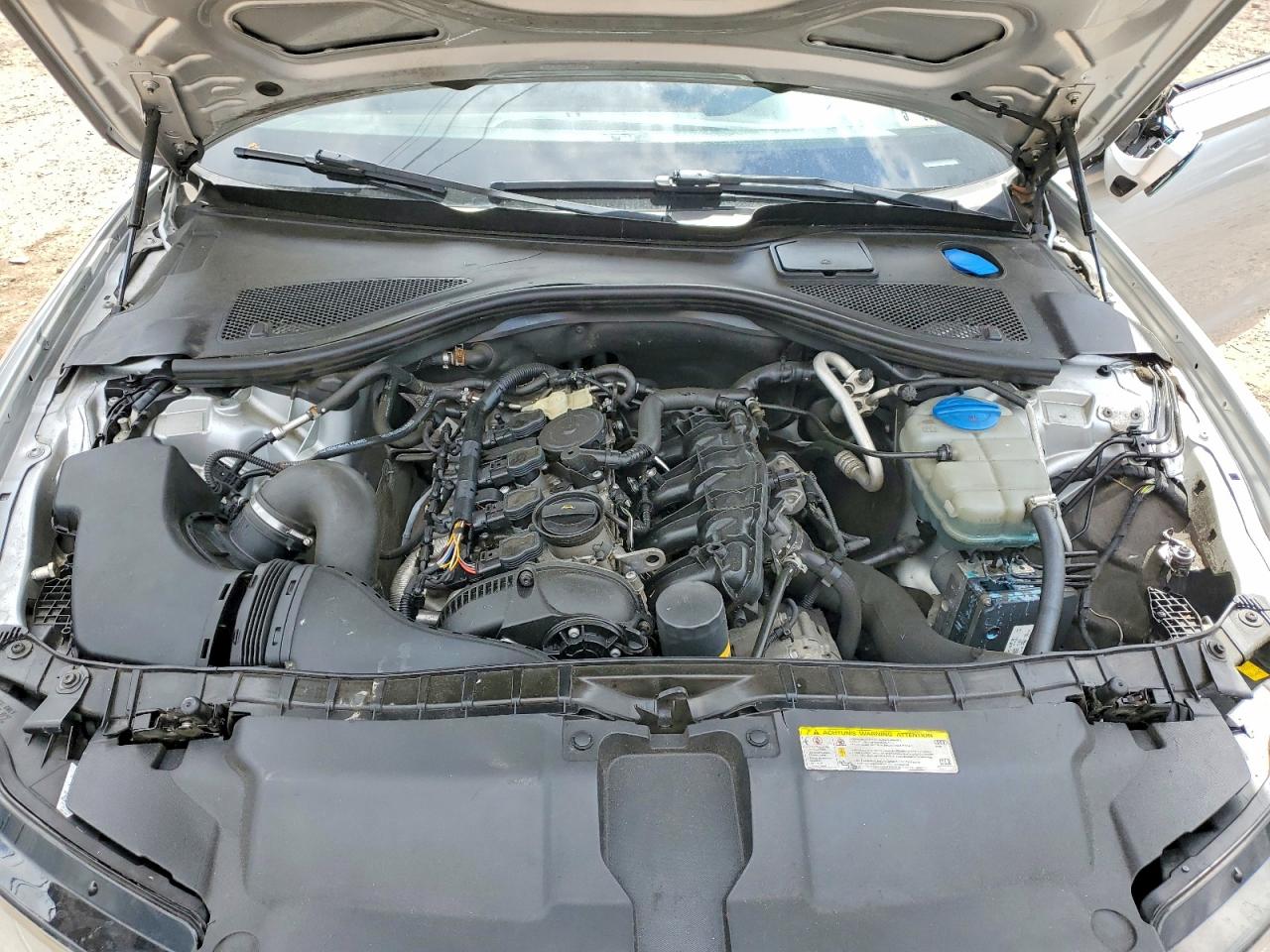 2015 Audi A6 Premium Plus Silver vin: WAUGFAFC3FN006467
