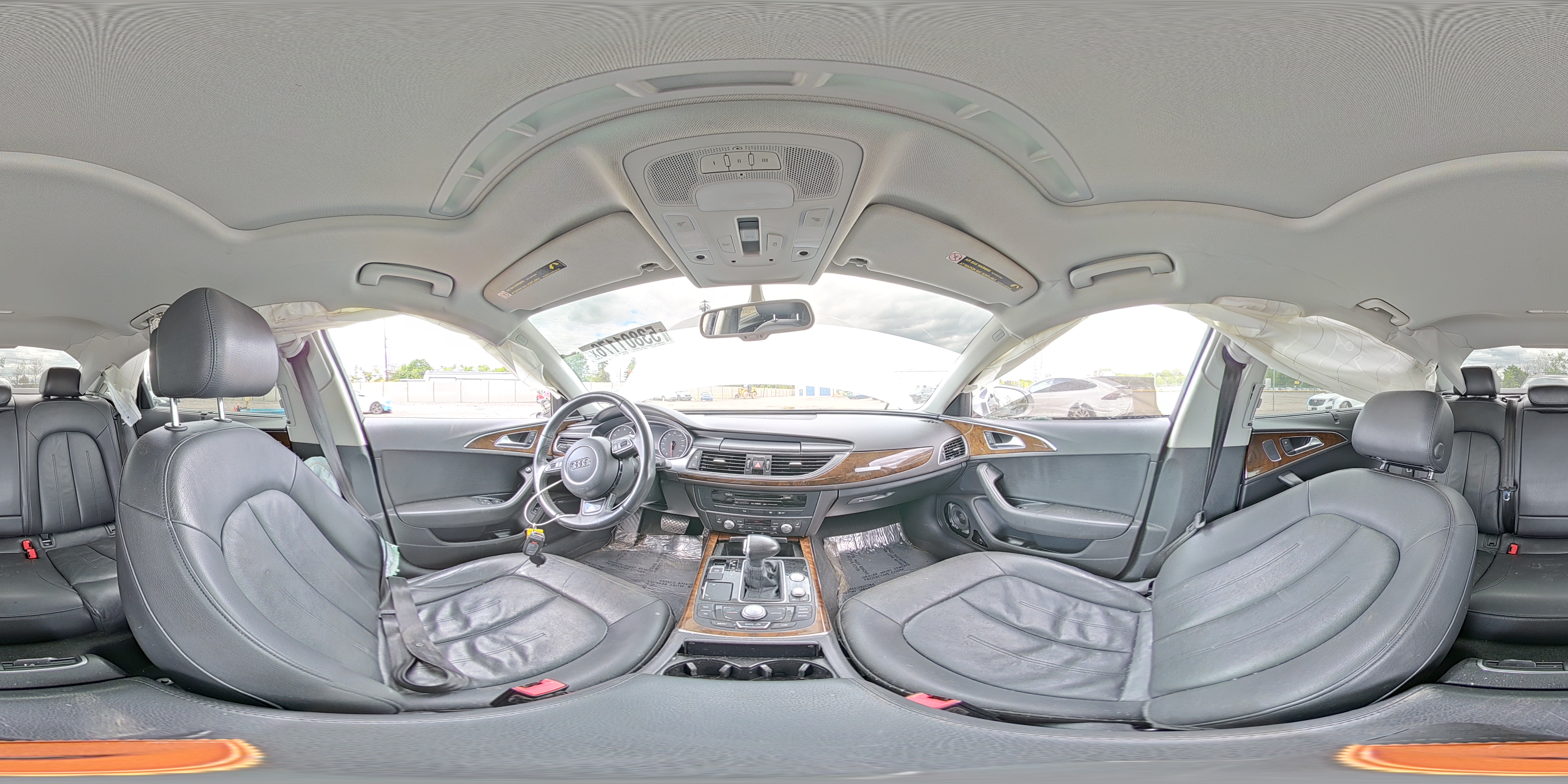 2015 Audi A6 Premium Plus Silver vin: WAUGFAFC3FN006467