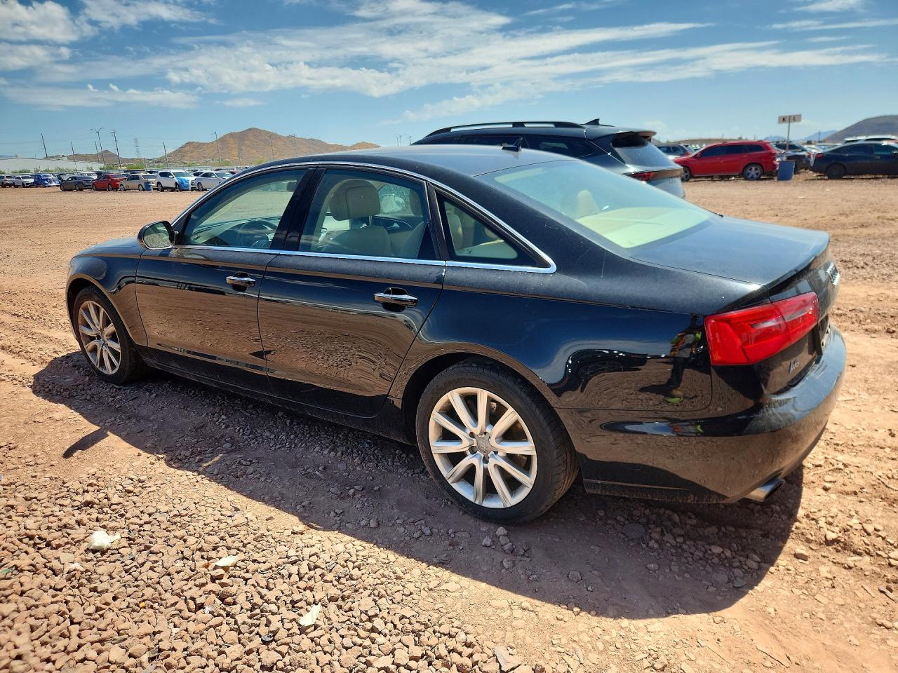 2015 Audi A6 Premium Plus Black vin: WAUGFAFC3FN008963