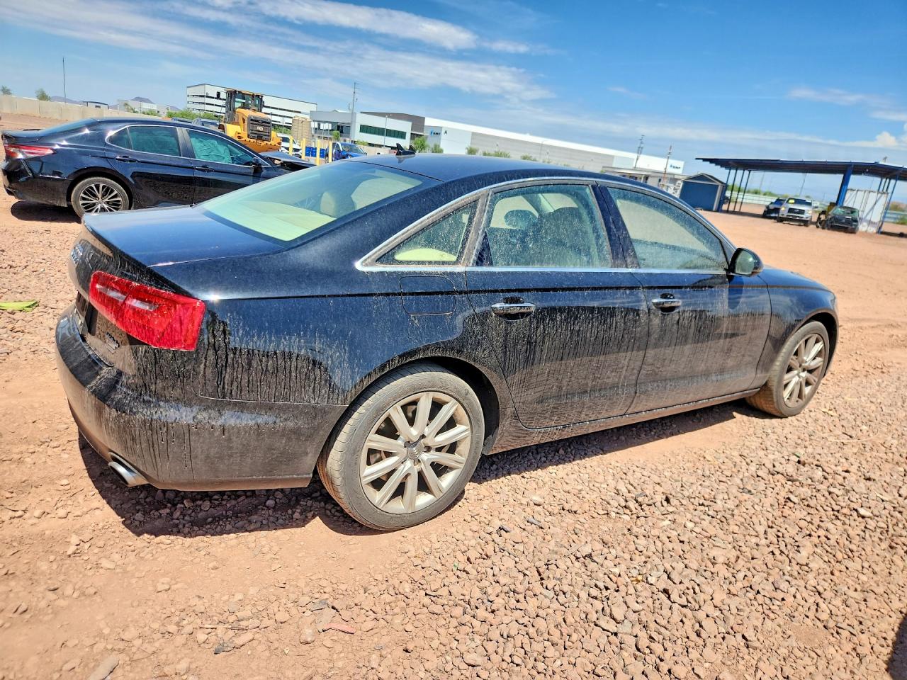 2015 Audi A6 Premium Plus Black vin: WAUGFAFC3FN008963