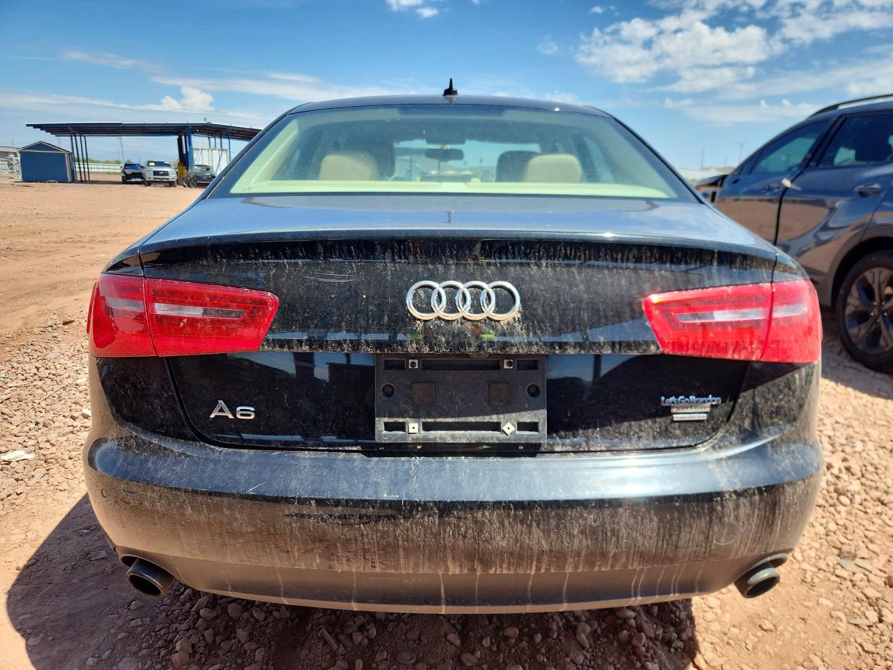 2015 Audi A6 Premium Plus Black vin: WAUGFAFC3FN008963