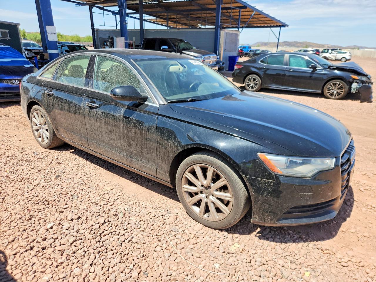 2015 Audi A6 Premium Plus Black vin: WAUGFAFC3FN008963