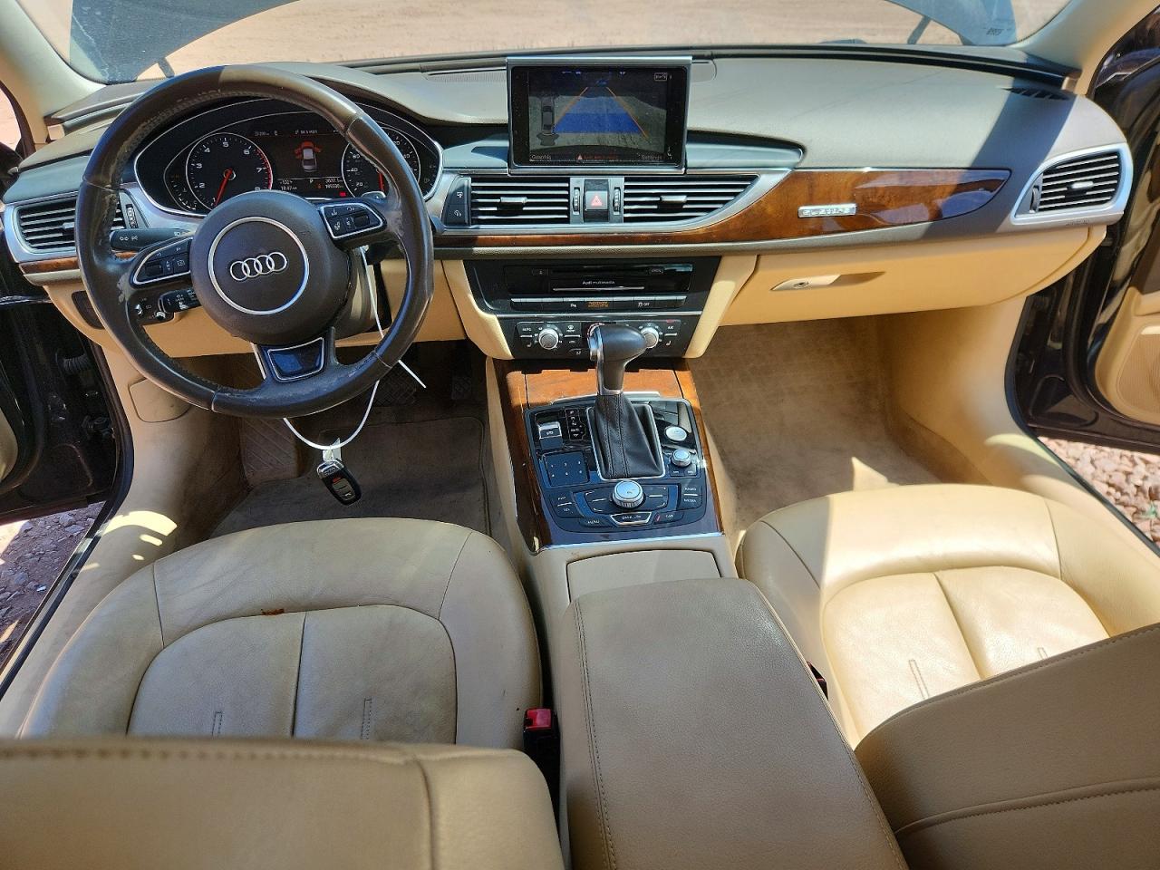 2015 Audi A6 Premium Plus Black vin: WAUGFAFC3FN008963