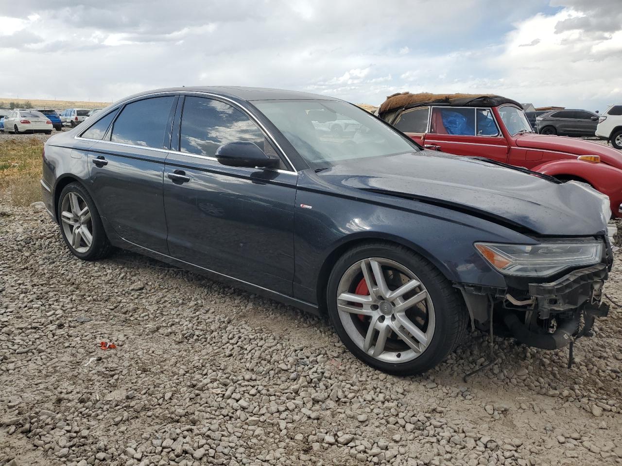 2016 Audi A6 Premium Plus Black vin: WAUGFAFC3GN016448