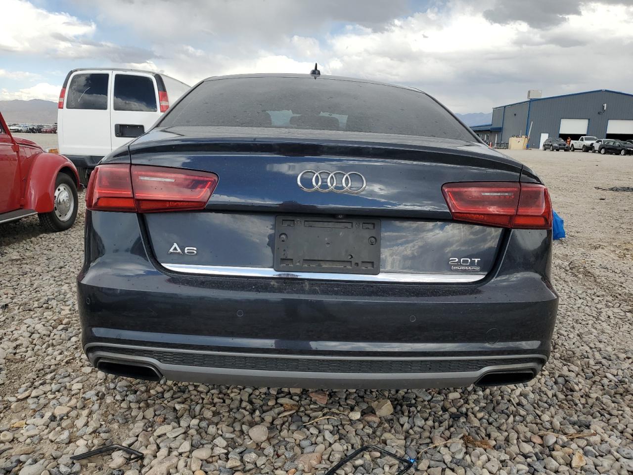 2016 Audi A6 Premium Plus Black vin: WAUGFAFC3GN016448