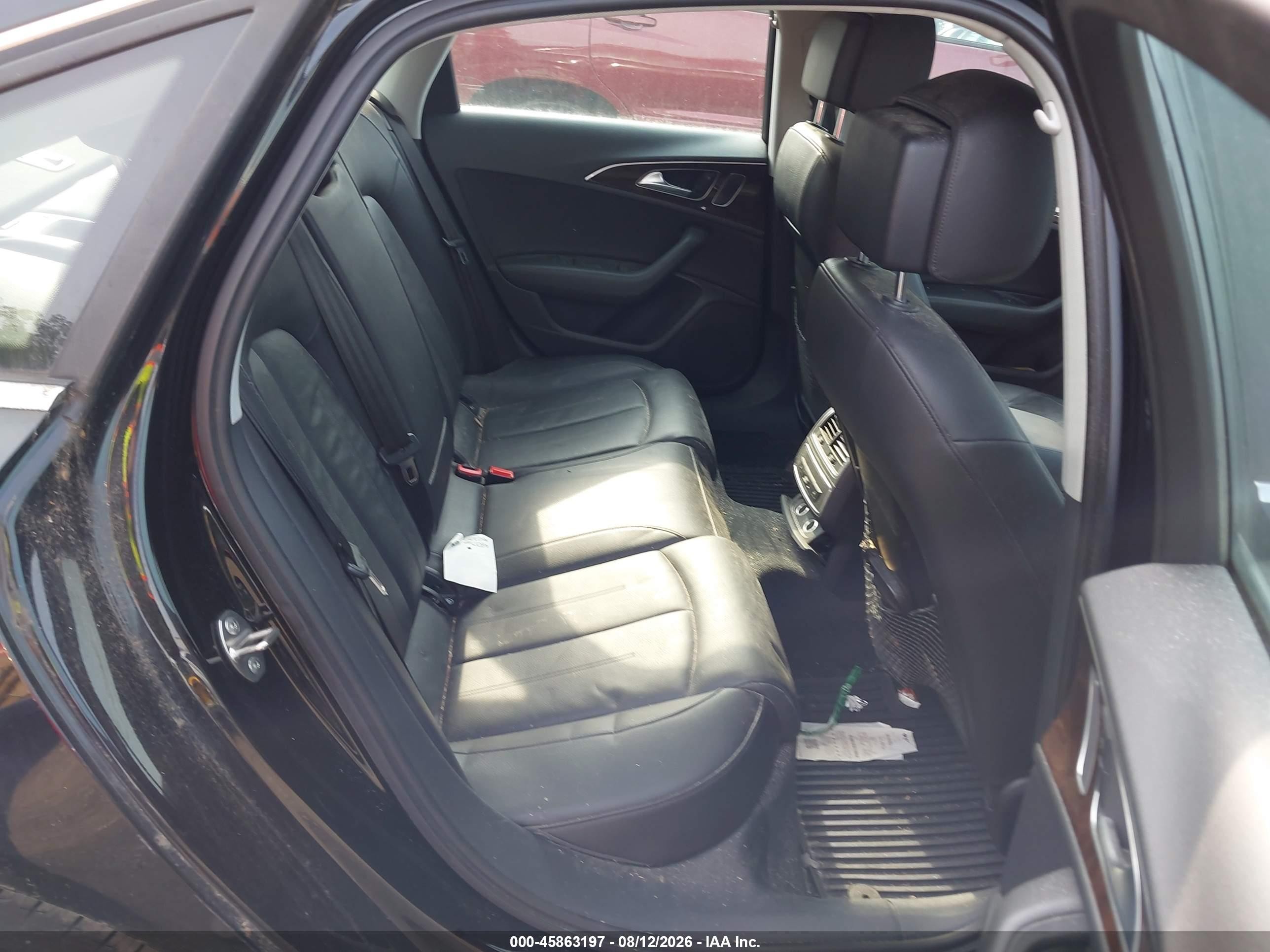 2013 Audi A6 2.0t Premium Black vin: WAUGFAFC4DN019886