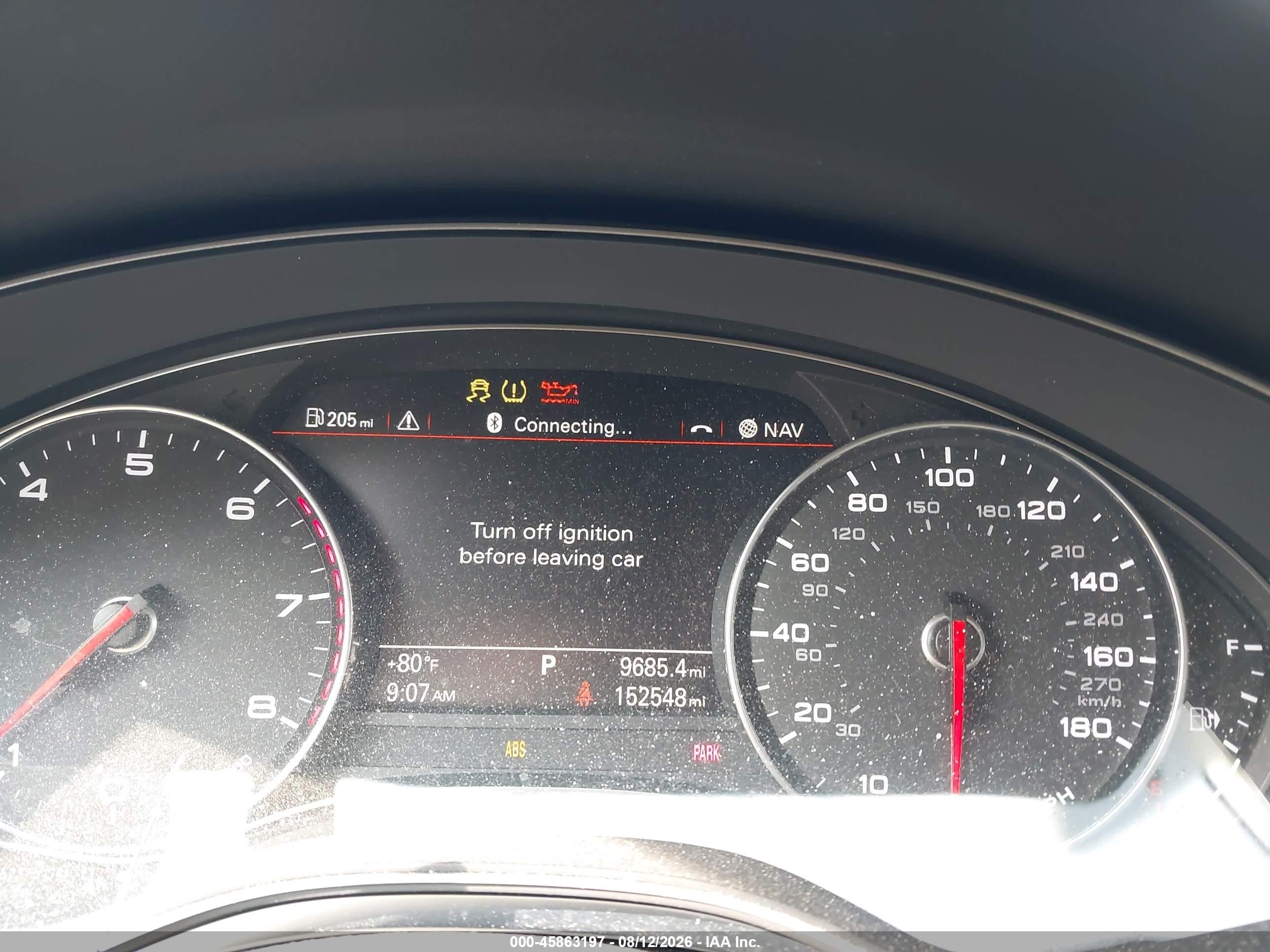 2013 Audi A6 2.0t Premium Black vin: WAUGFAFC4DN019886