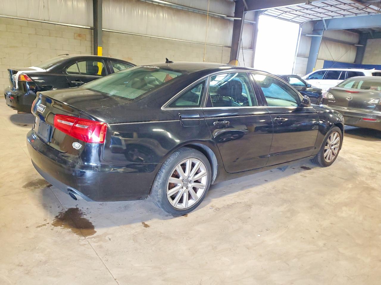 2013 Audi A6 Premium Plus Black vin: WAUGFAFC4DN053164
