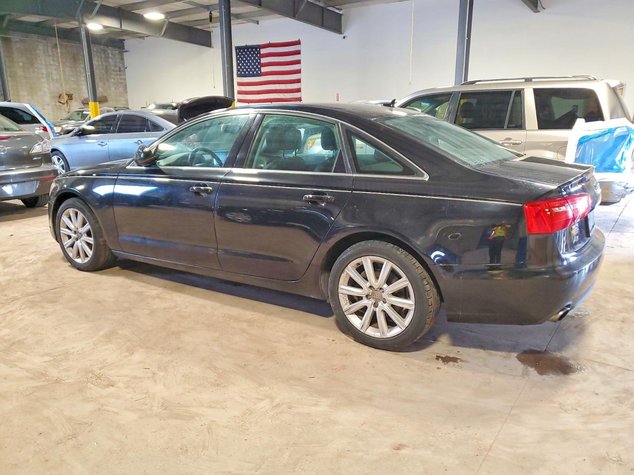 2013 Audi A6 Premium Plus Black vin: WAUGFAFC4DN053164