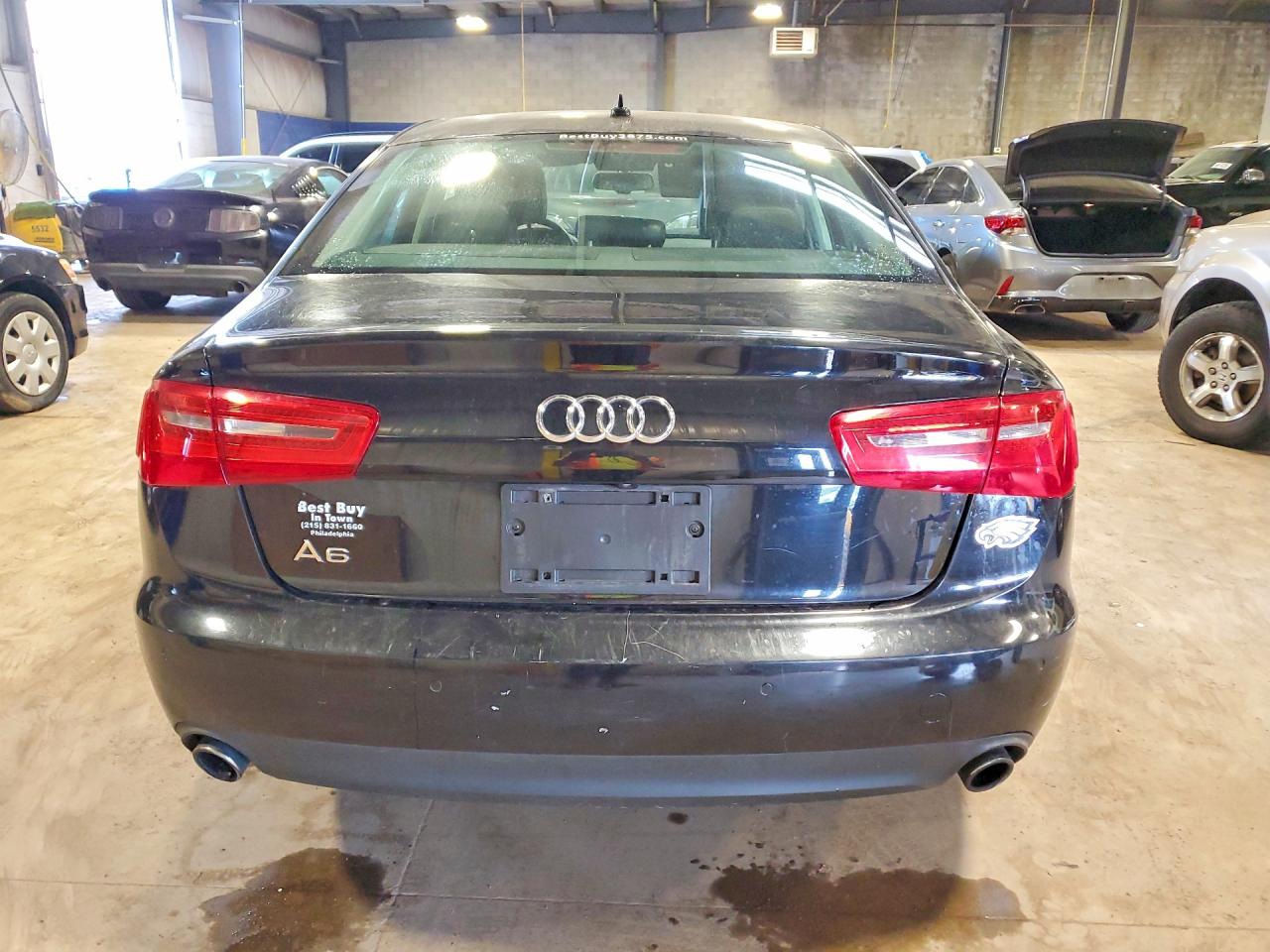 2013 Audi A6 Premium Plus Black vin: WAUGFAFC4DN053164
