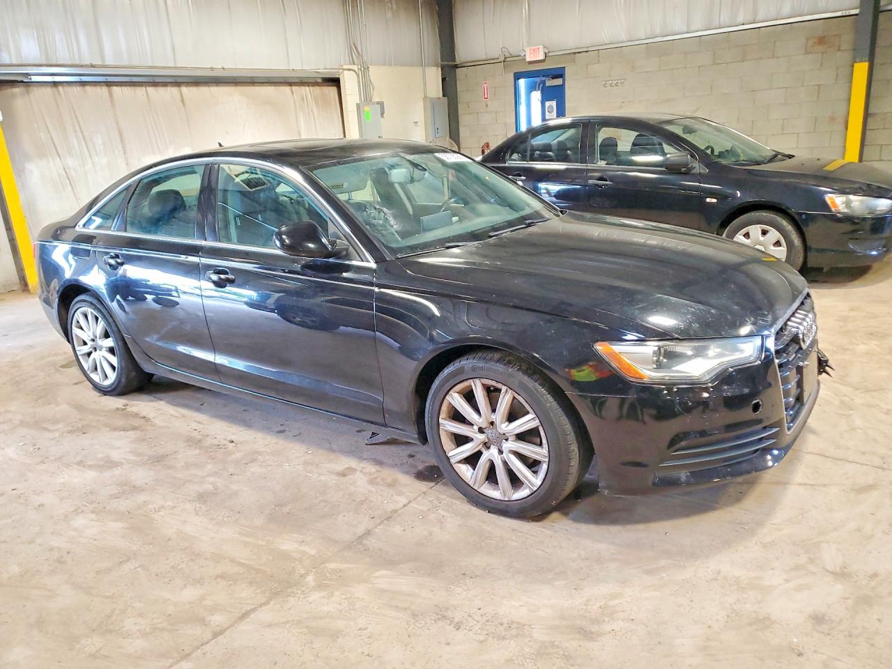 2013 Audi A6 Premium Plus Black vin: WAUGFAFC4DN053164