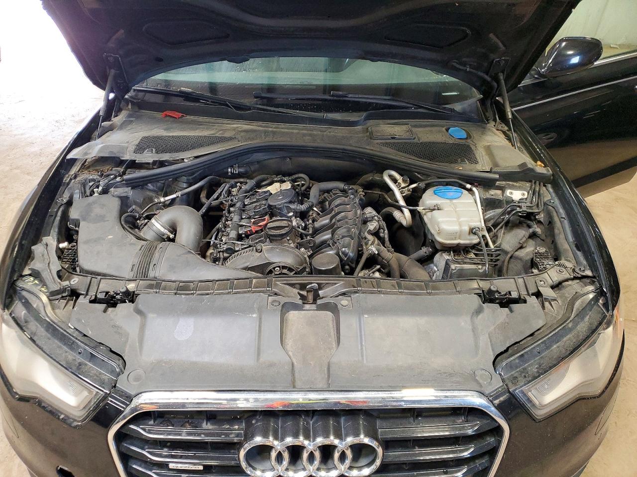 2013 Audi A6 Premium Plus Black vin: WAUGFAFC4DN053164
