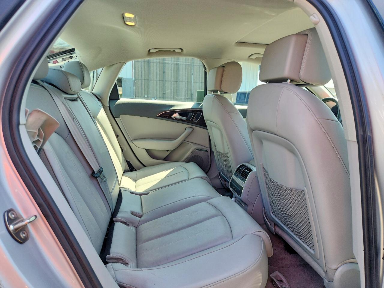 2013 Audi A6 Premium Plus Silver vin: WAUGFAFC4DN129451