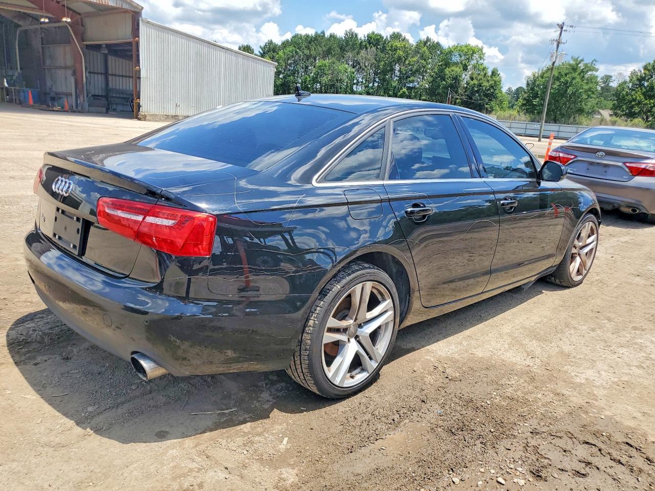 2013 Audi A6 Premium Plus Black vin: WAUGFAFC4DN137081