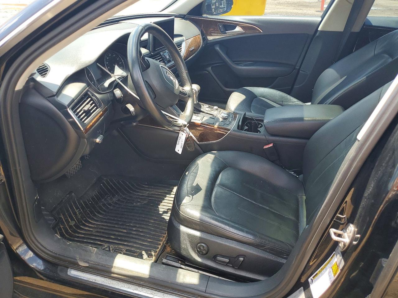 2013 Audi A6 Premium Plus Black vin: WAUGFAFC4DN137081