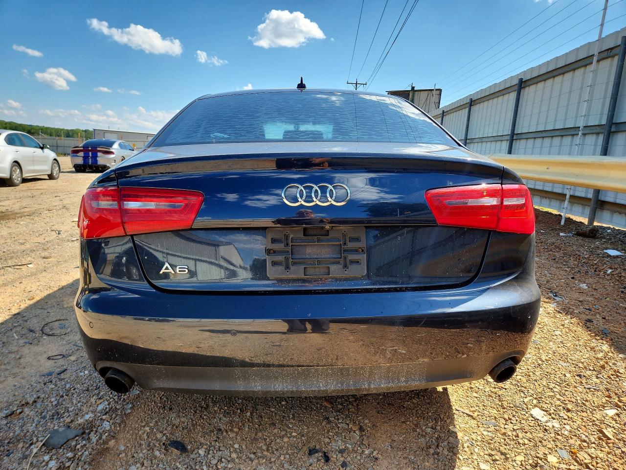 2014 Audi A6 Premium Plus Blue vin: WAUGFAFC4EN008016