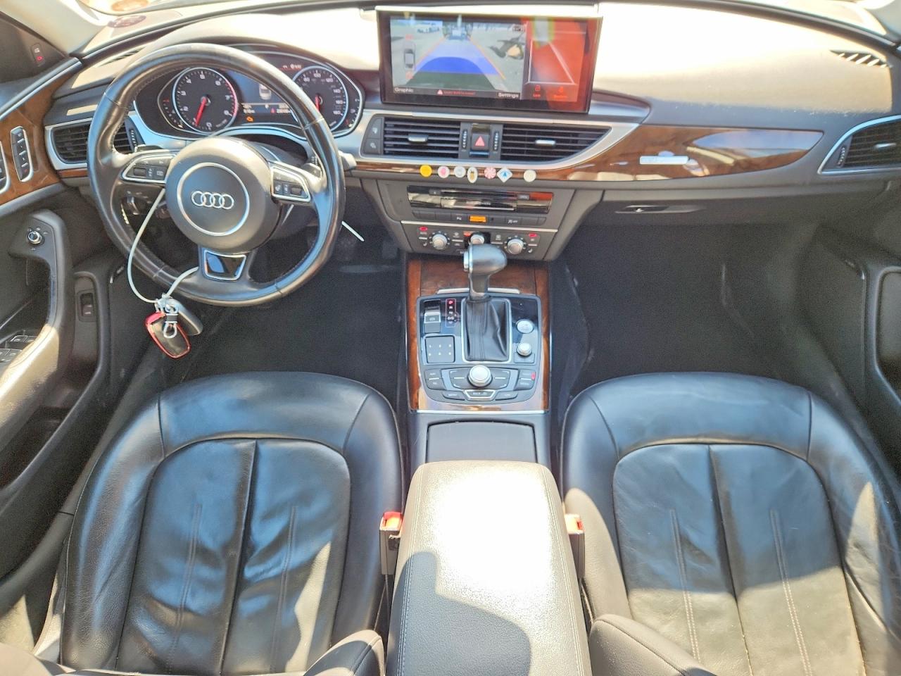 2014 Audi A6 Premium Plus Black vin: WAUGFAFC4EN019193