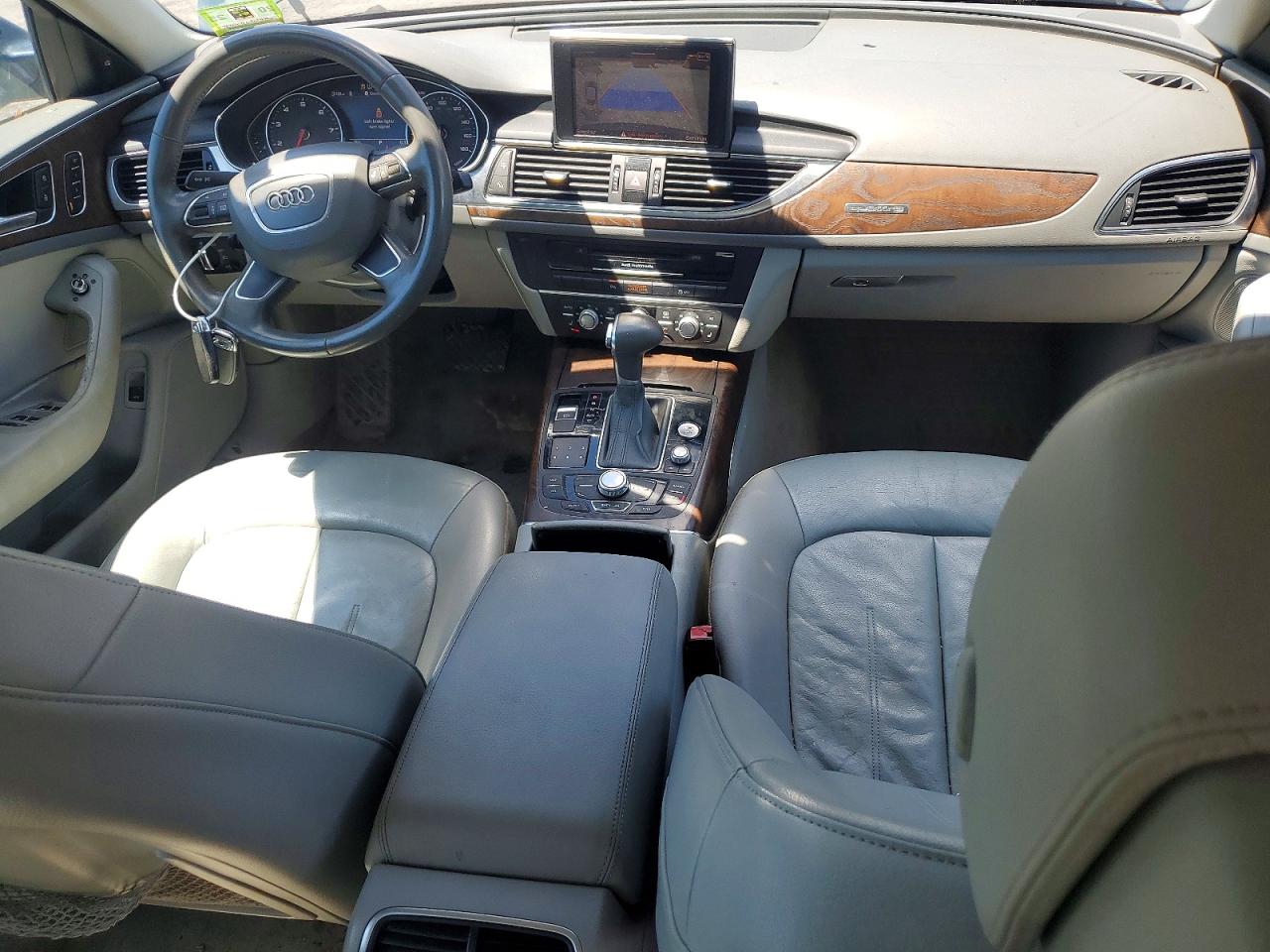 2014 Audi A6 Premium Plus Gray vin: WAUGFAFC4EN050881