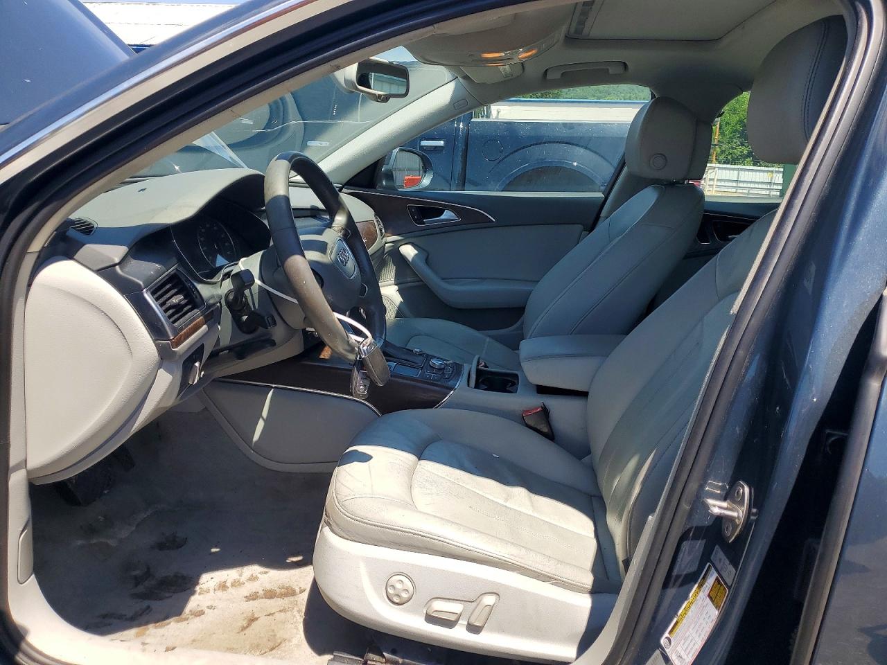 2014 Audi A6 Premium Plus Gray vin: WAUGFAFC4EN050881