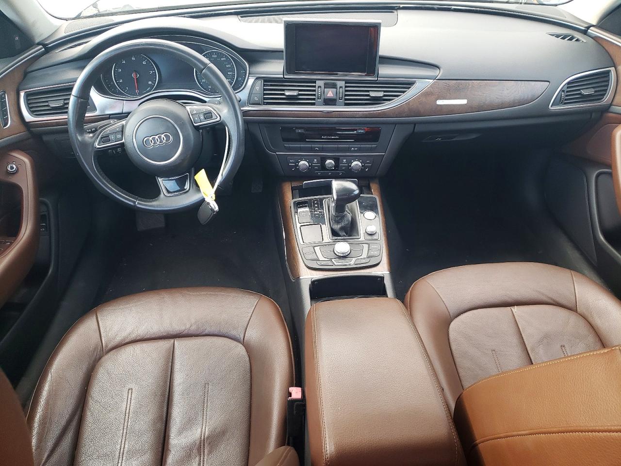 2014 Audi A6 Premium Plus Gray vin: WAUGFAFC4EN079930