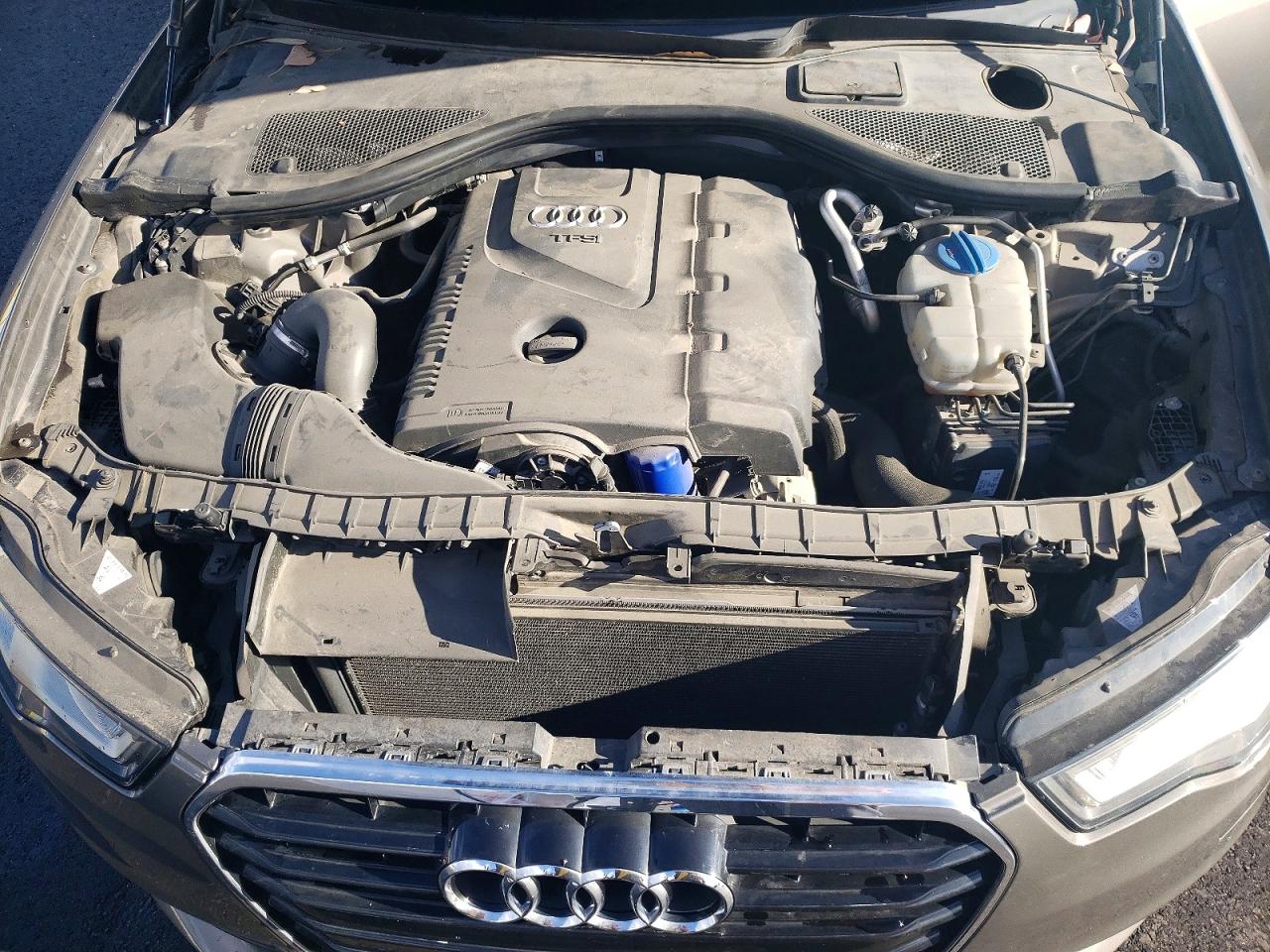 2014 Audi A6 Premium Plus Gray vin: WAUGFAFC4EN079930