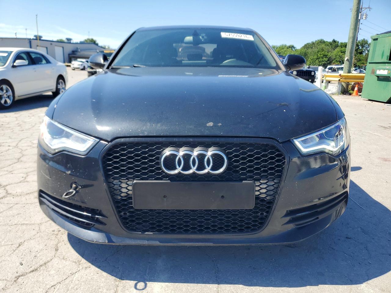 2014 Audi A6 Premium Plus Black vin: WAUGFAFC4EN088577