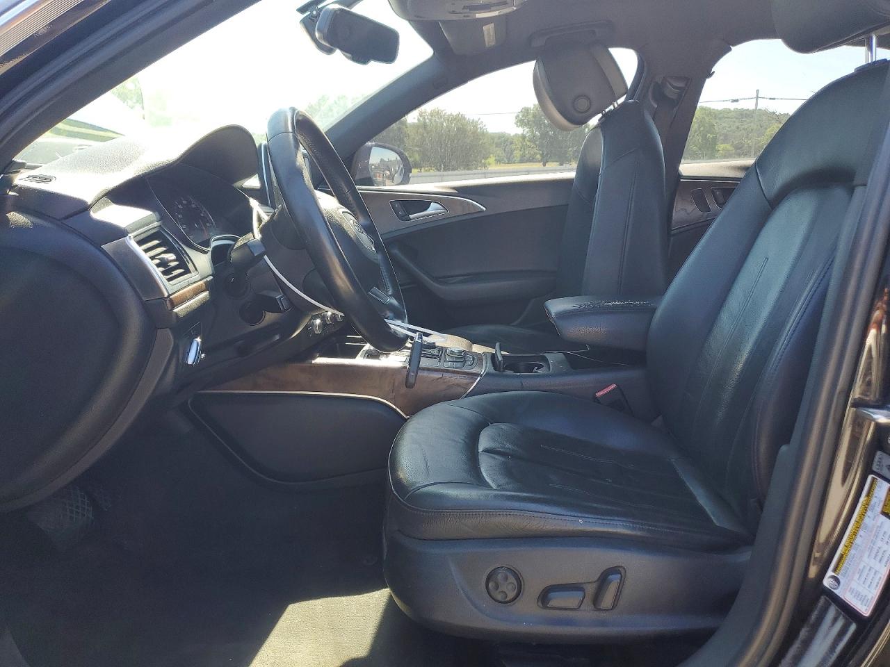 2014 Audi A6 Premium Plus Black vin: WAUGFAFC4EN088577