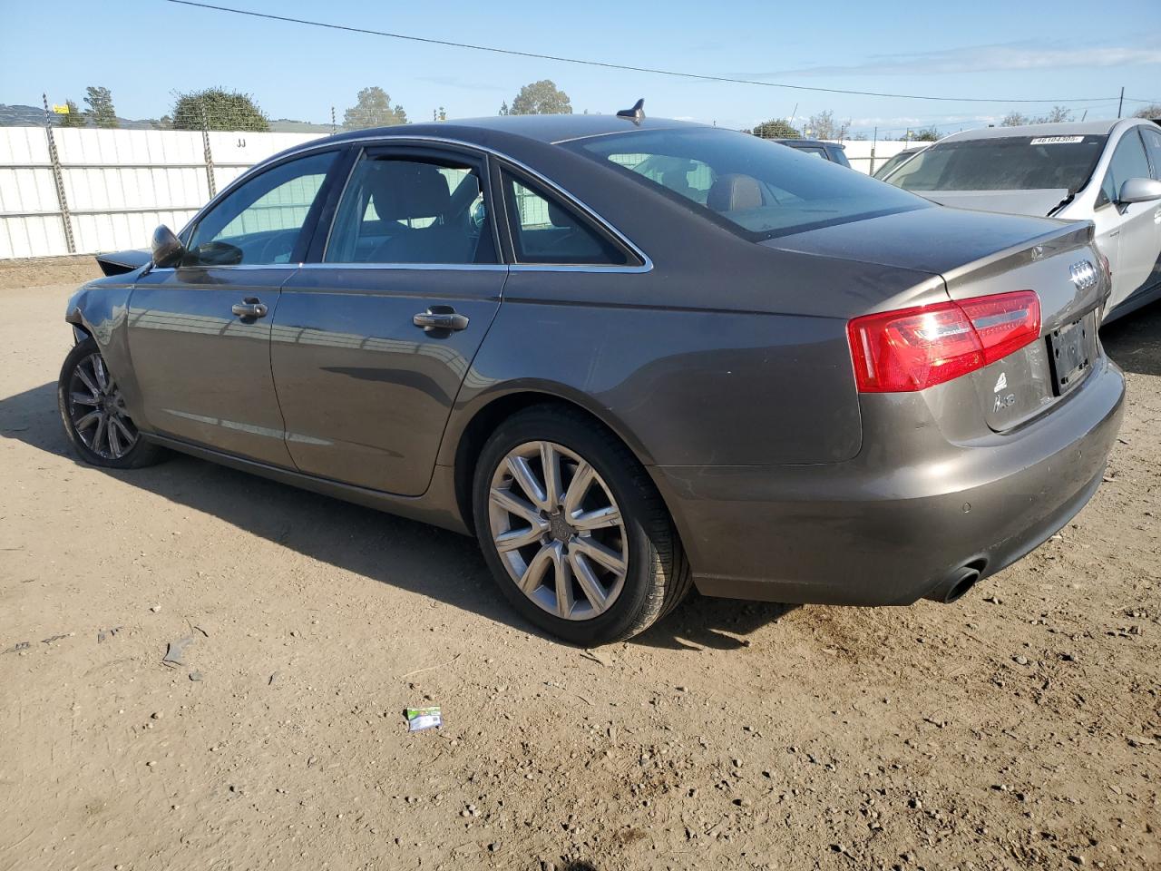2014 Audi A6 Premium Plus Brown vin: WAUGFAFC4EN132240