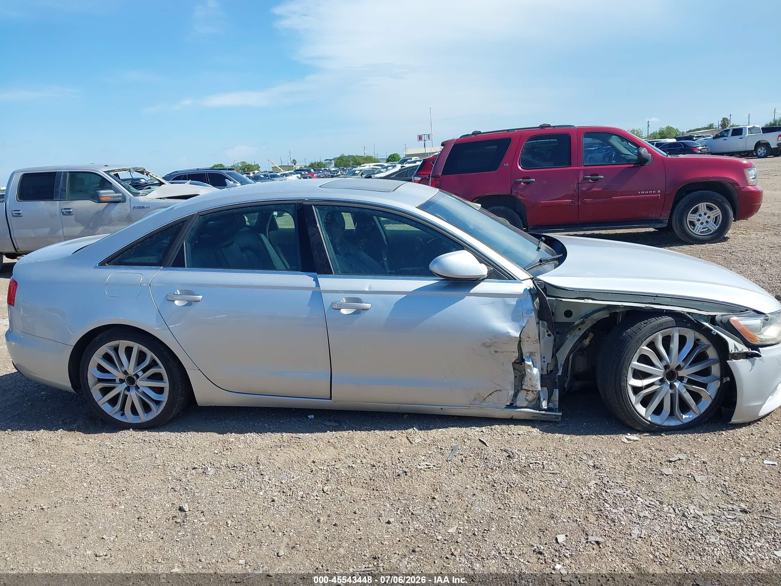 2014 Audi A6 2.0t Premium Gray vin: WAUGFAFC4EN153038