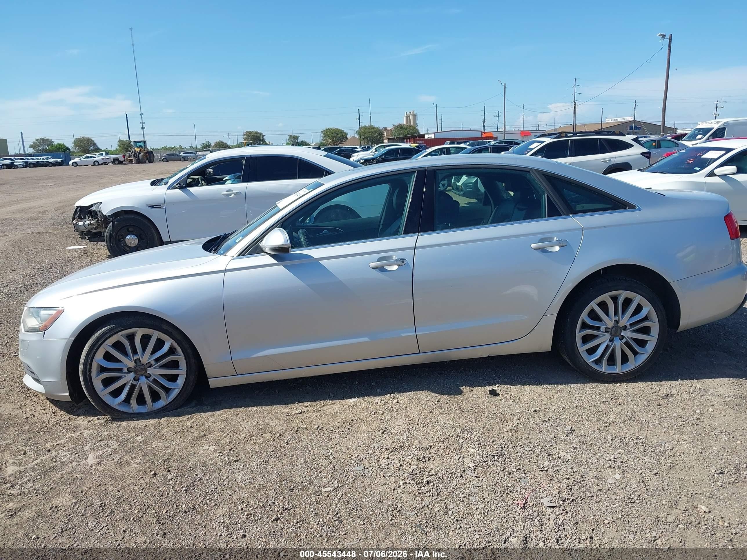 2014 Audi A6 2.0t Premium Gray vin: WAUGFAFC4EN153038