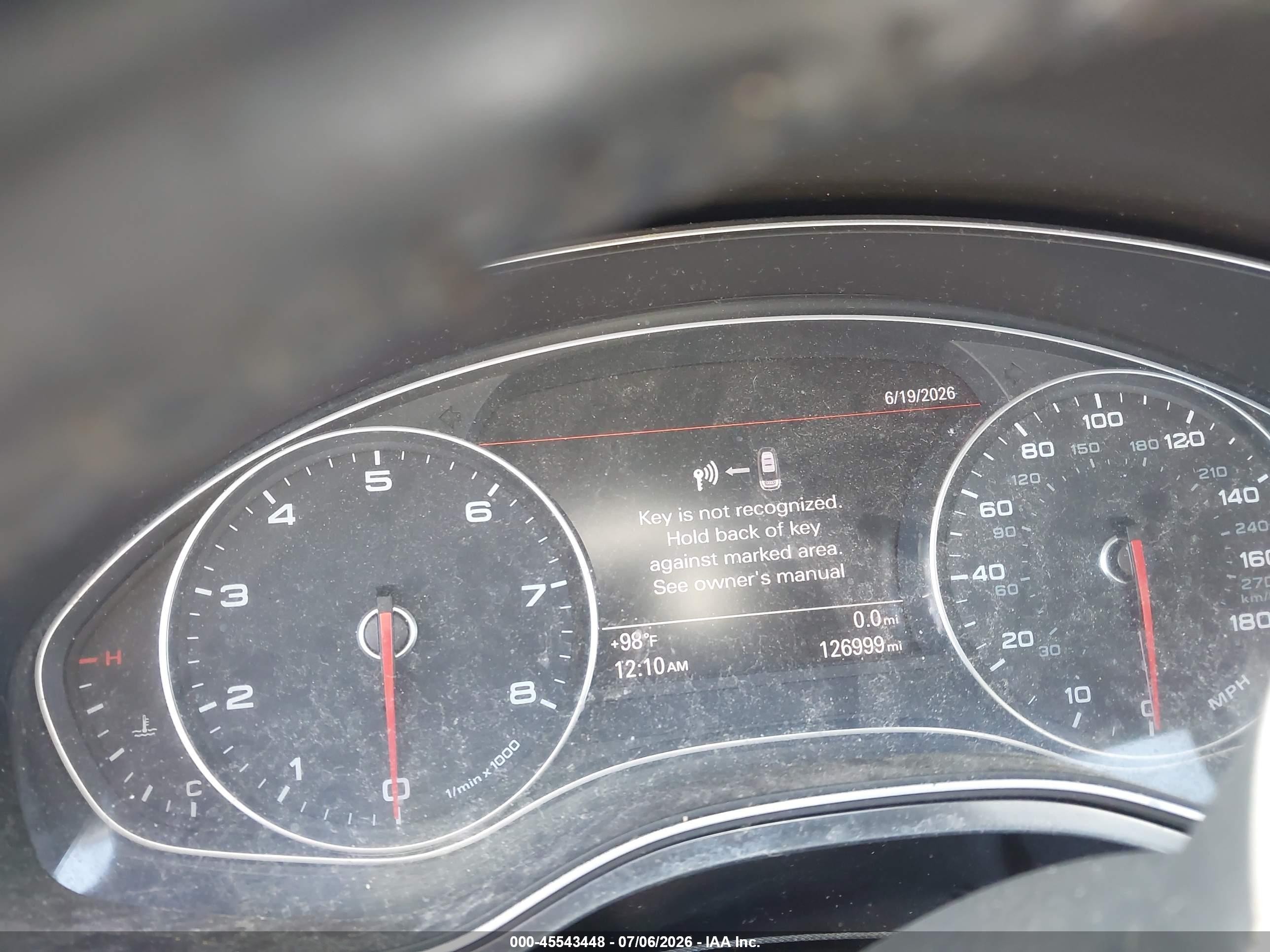 2014 Audi A6 2.0t Premium Gray vin: WAUGFAFC4EN153038
