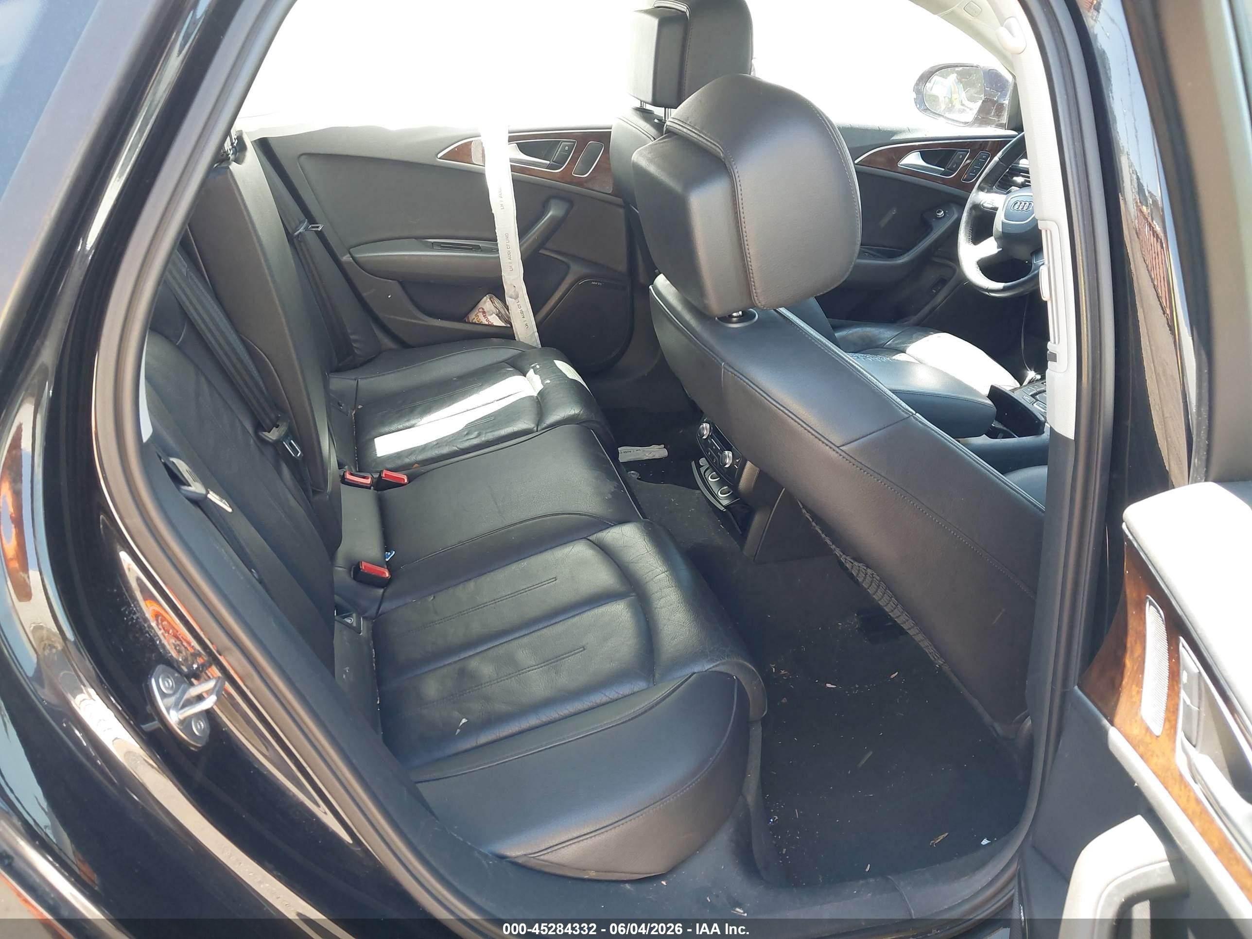 2014 Audi A6 2.0t Premium Black vin: WAUGFAFC4EN164492