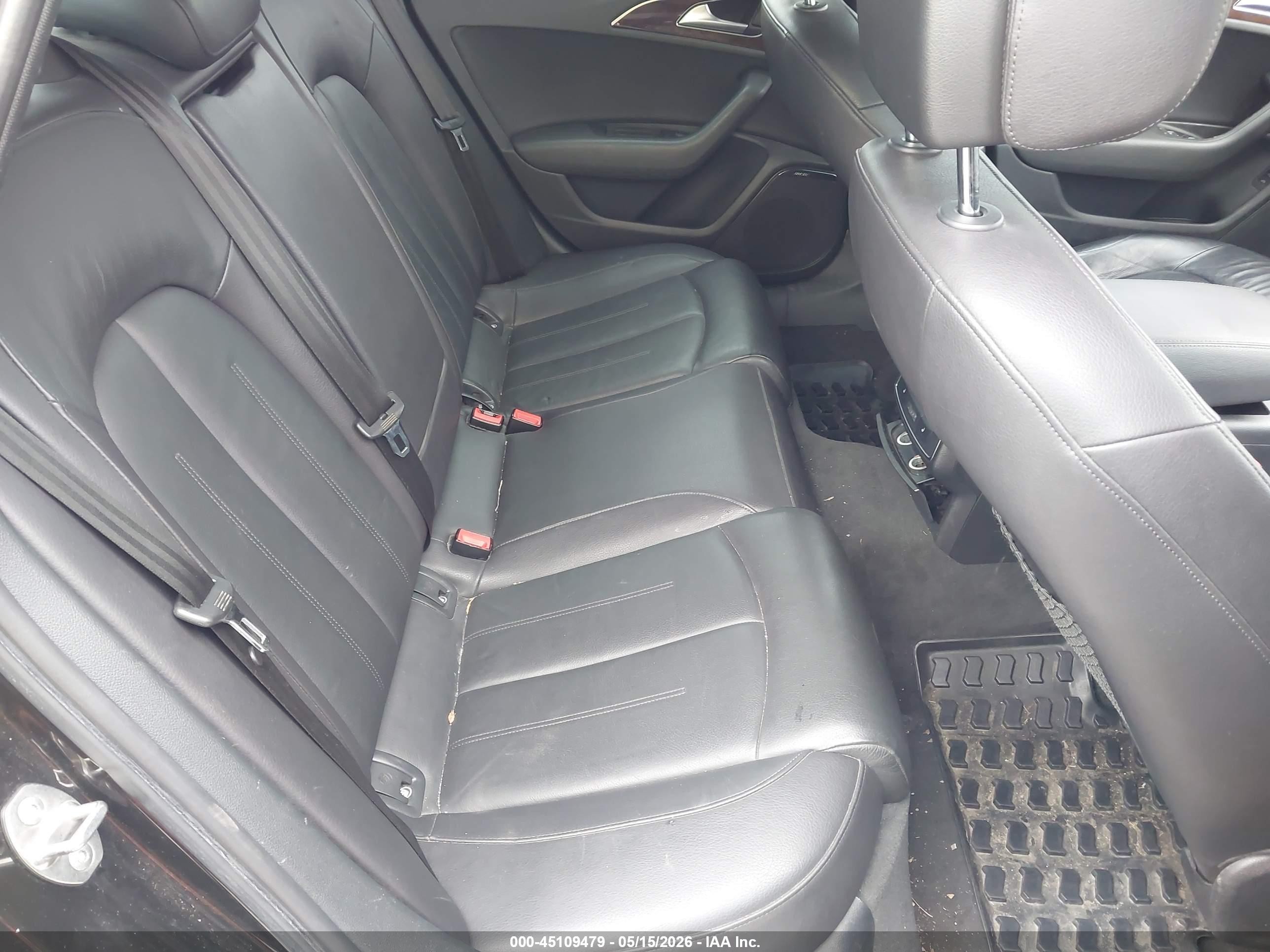 2013 Audi A6 2.0t Premium Black vin: WAUGFAFC5DN029262