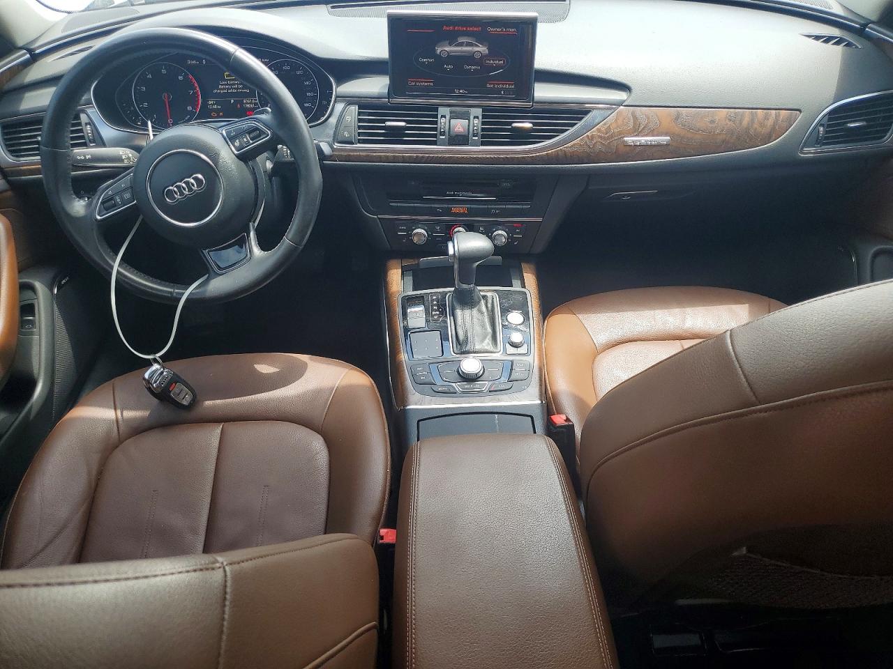 2013 Audi A6 Premium Plus Silver vin: WAUGFAFC5DN032873