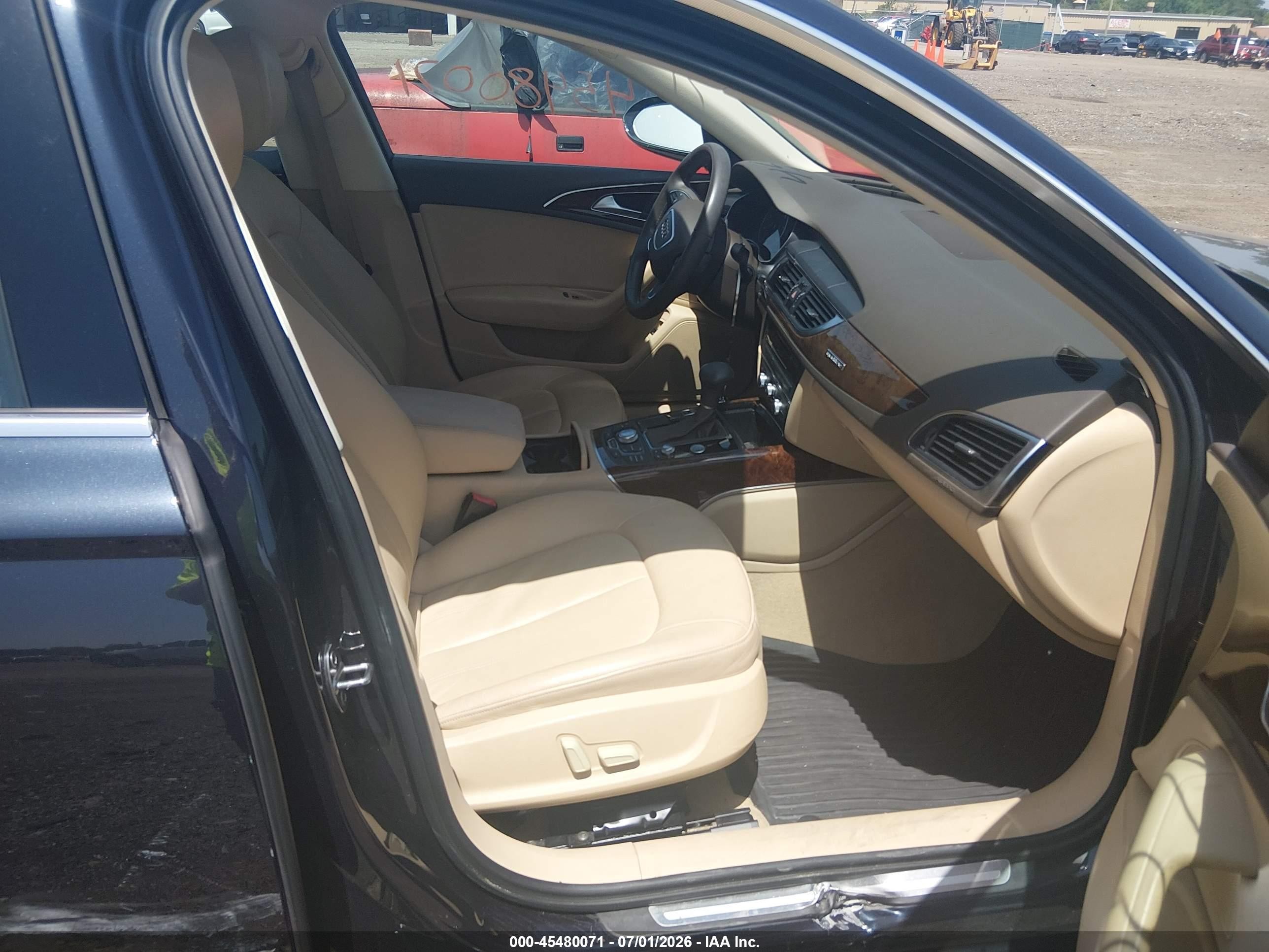 2013 Audi A6 2.0t Premium Dark Blue vin: WAUGFAFC5DN088912