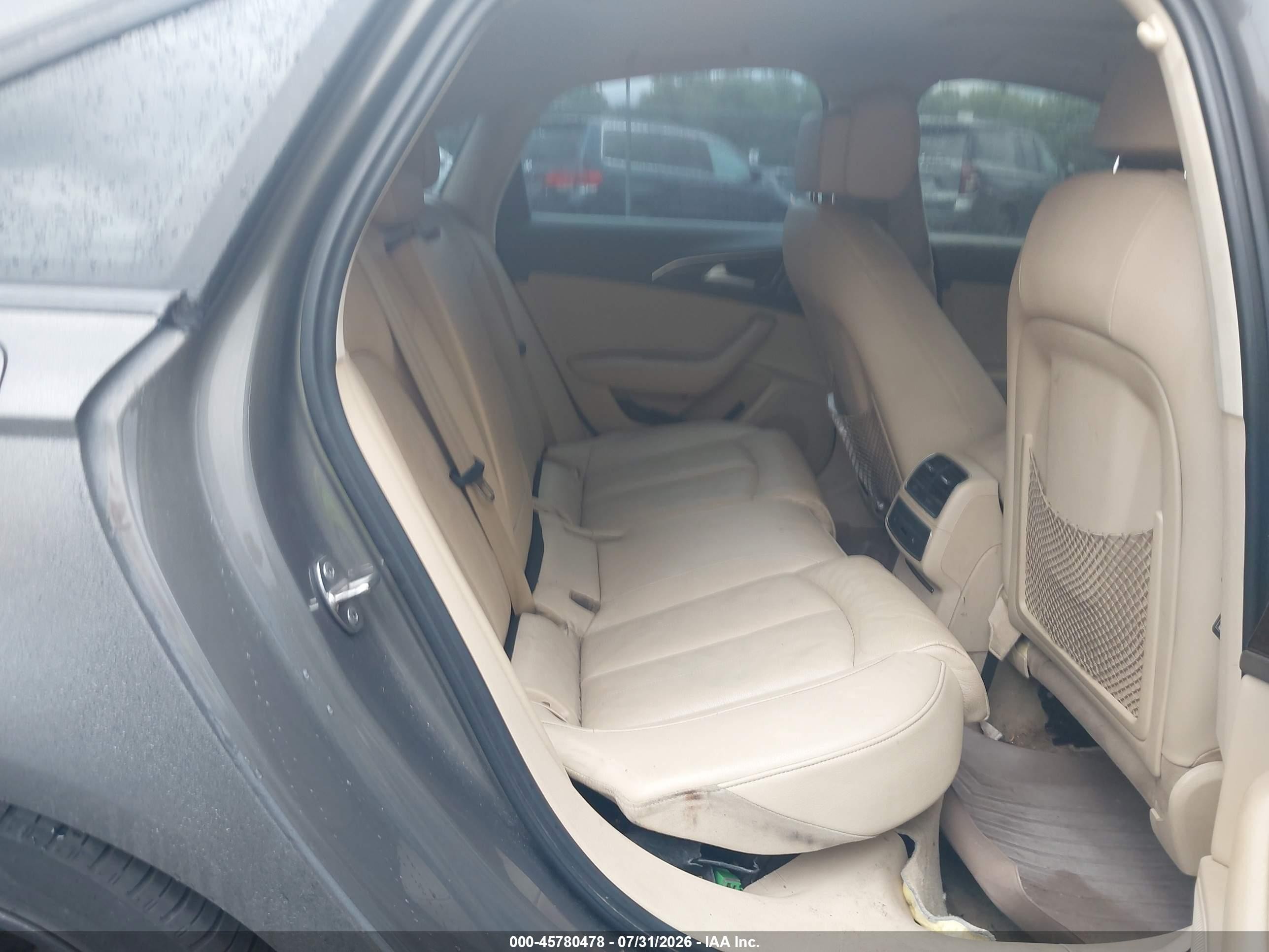 2013 Audi A6 2.0t Premium Gray vin: WAUGFAFC5DN107216