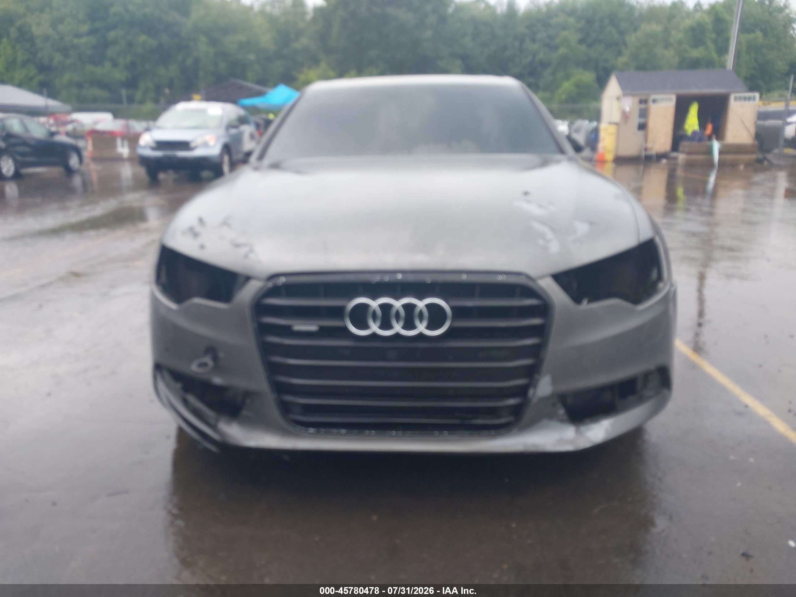 2013 Audi A6 2.0t Premium Gray vin: WAUGFAFC5DN107216