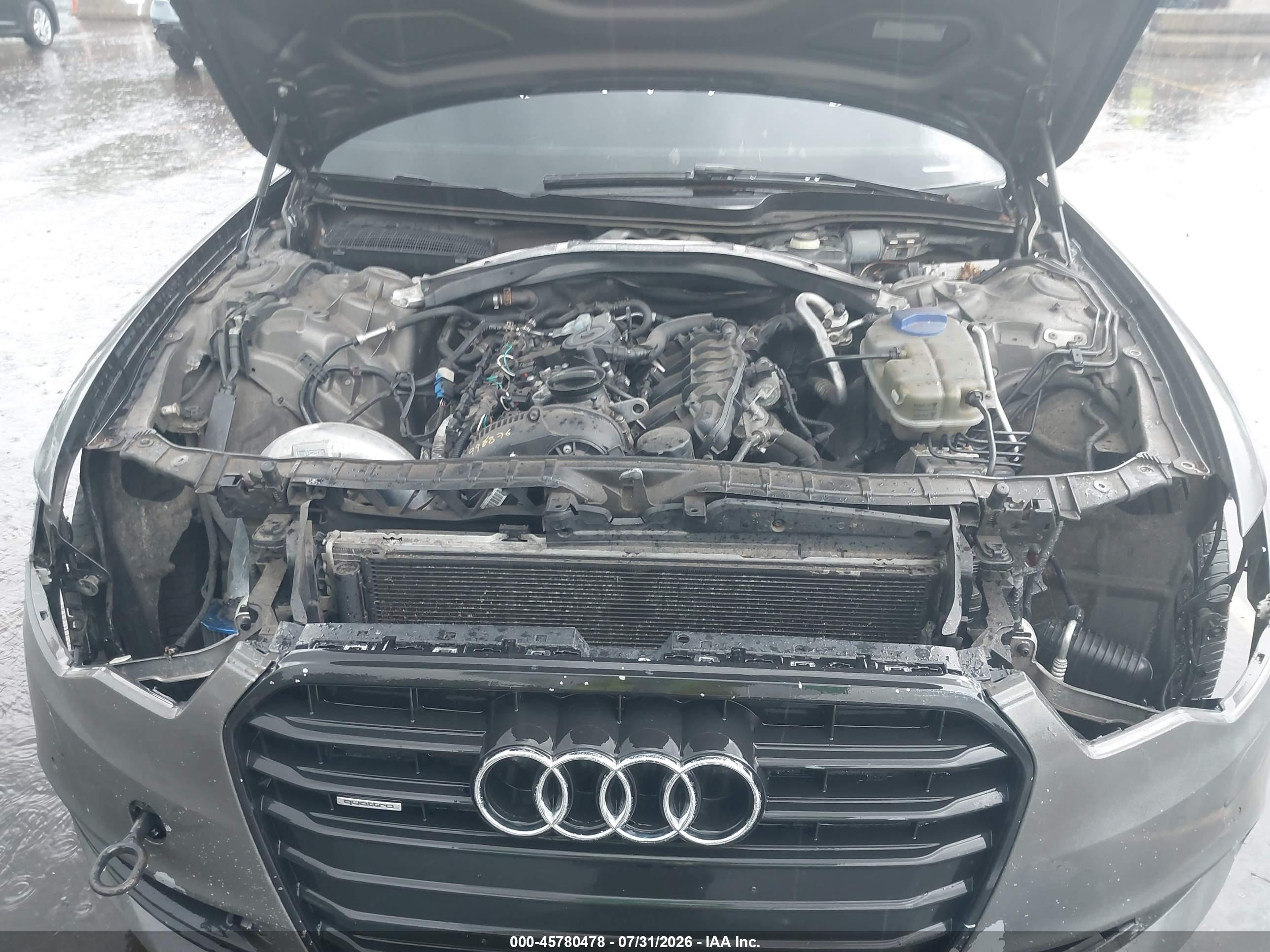 2013 Audi A6 2.0t Premium Gray vin: WAUGFAFC5DN107216