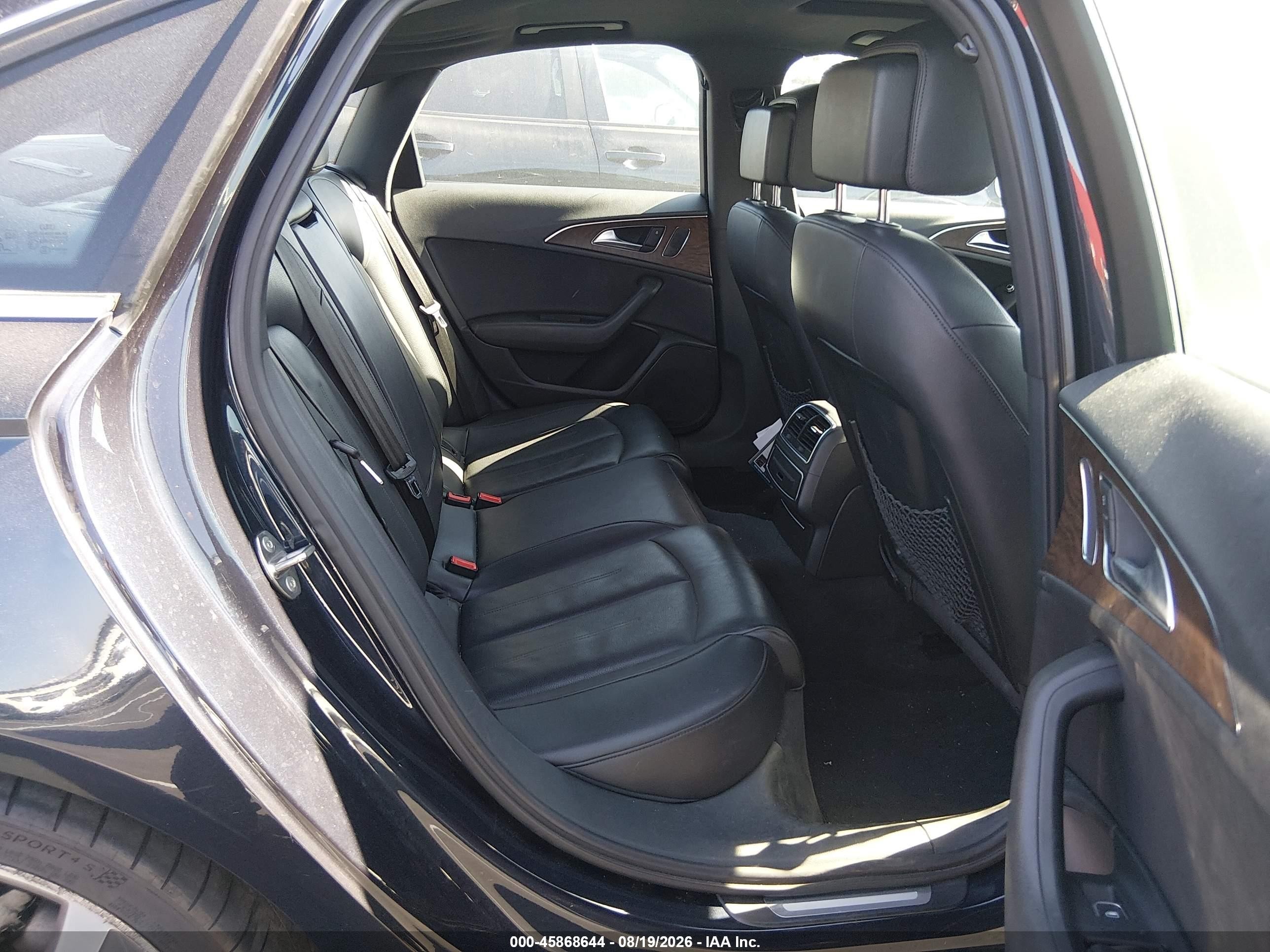 2014 Audi A6 2.0t Premium Black vin: WAUGFAFC5EN013306