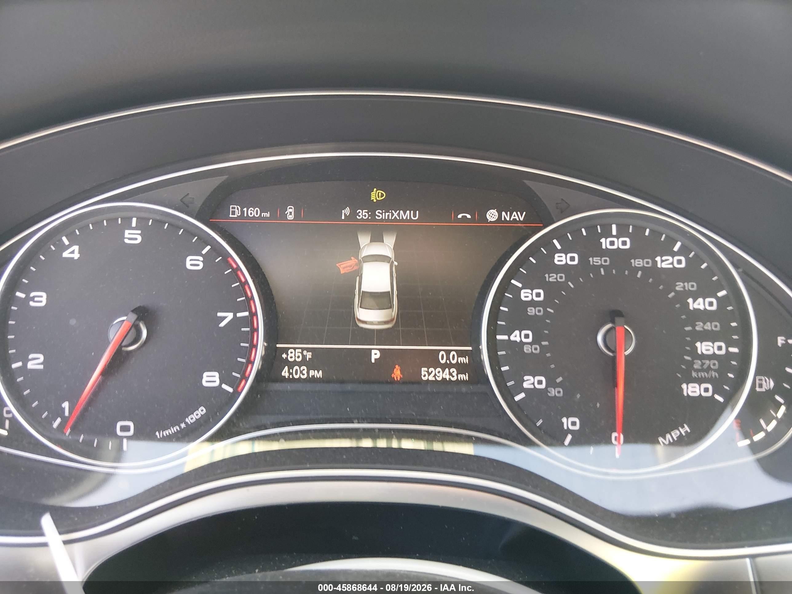 2014 Audi A6 2.0t Premium Black vin: WAUGFAFC5EN013306