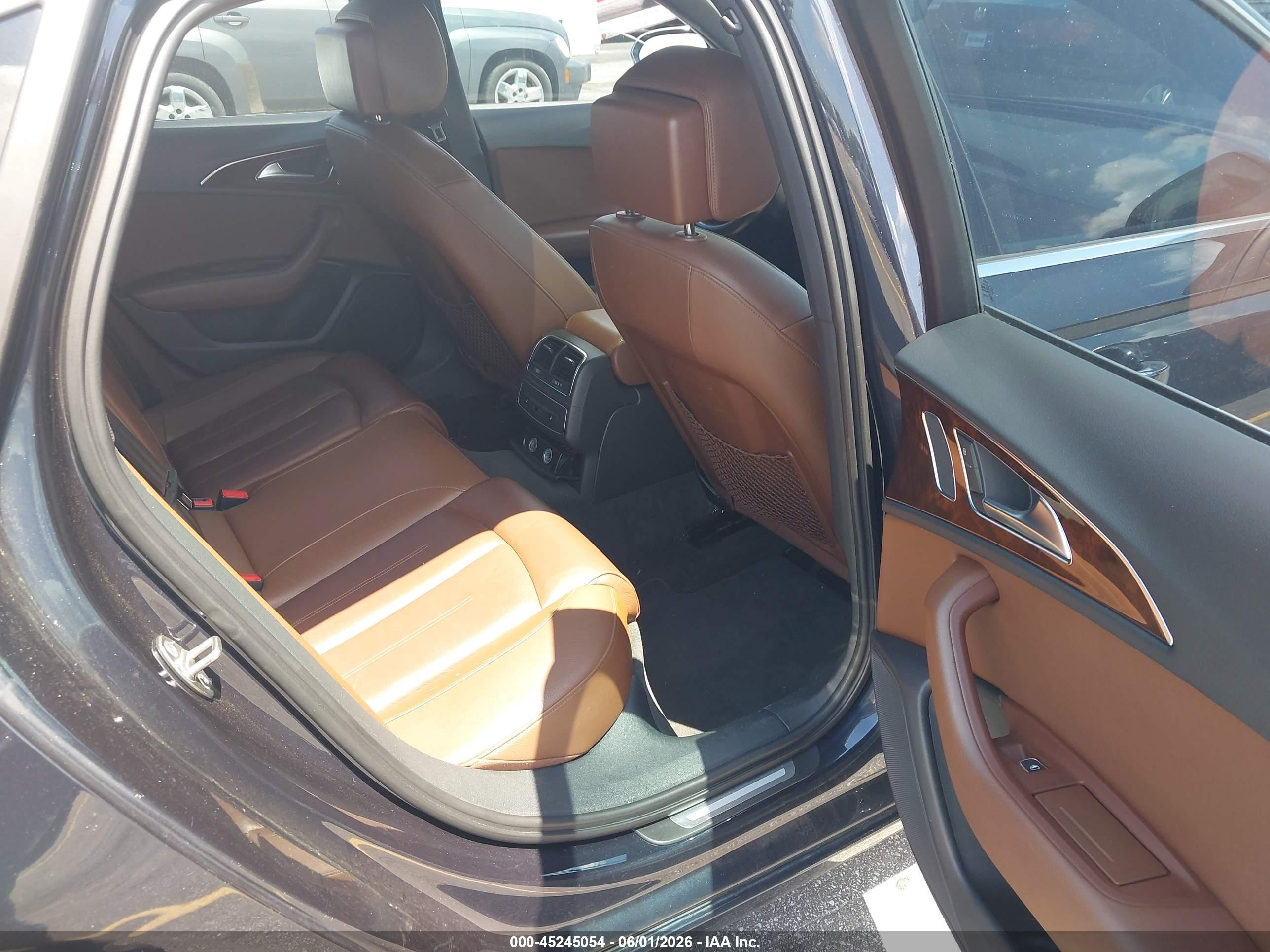 2014 Audi A6 2.0t Premium Black vin: WAUGFAFC5EN065308