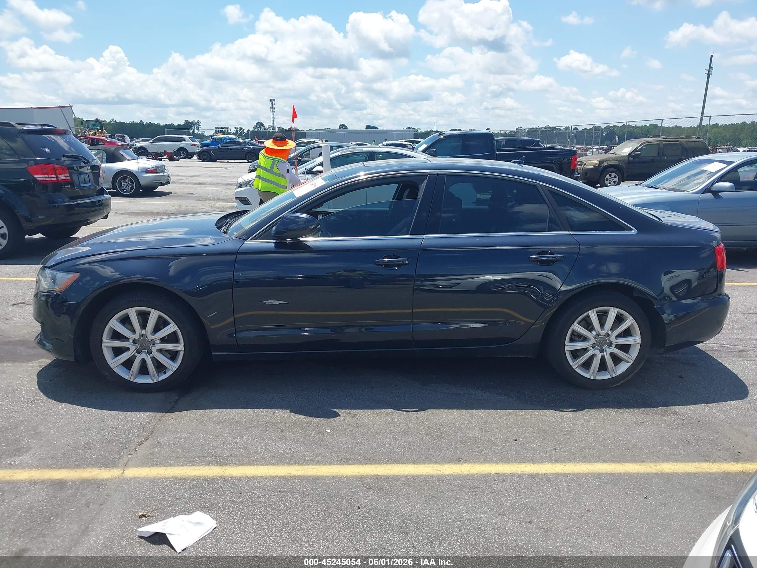 2014 Audi A6 2.0t Premium Black vin: WAUGFAFC5EN065308
