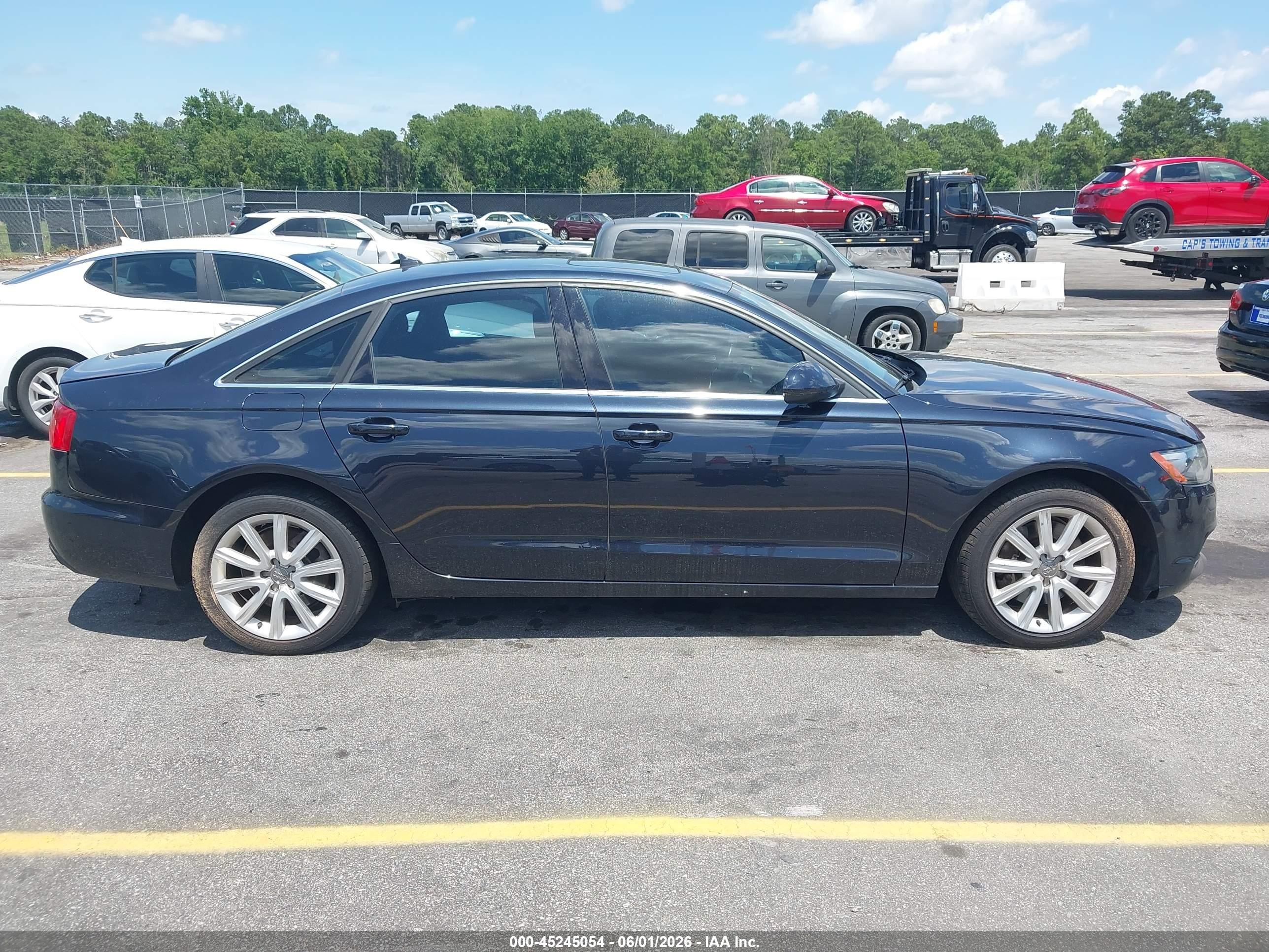 2014 Audi A6 2.0t Premium Black vin: WAUGFAFC5EN065308